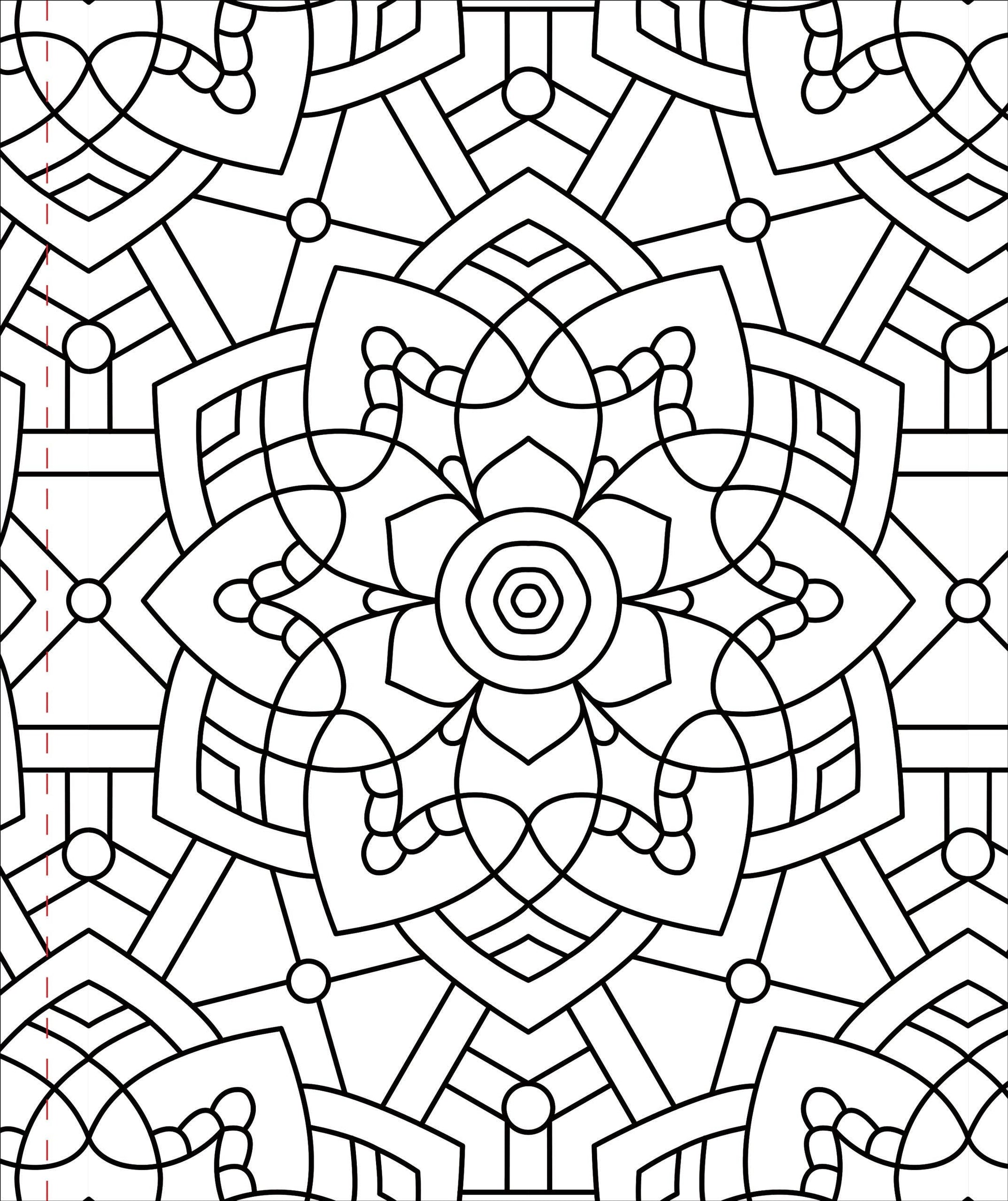 Large Print Coloring Book -  Color Me Calm