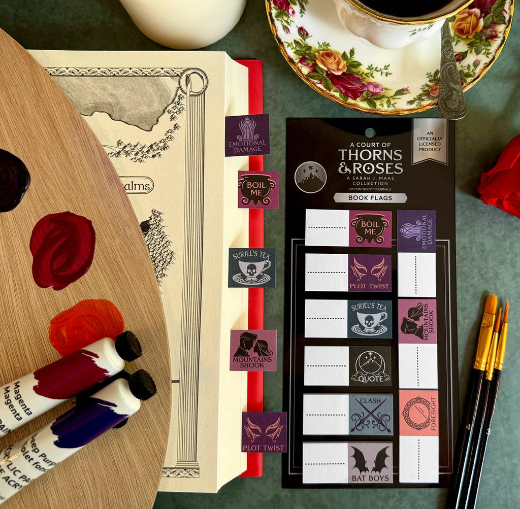 A Court of Thorns and Roses Book Annotation Flags (30-Pack)