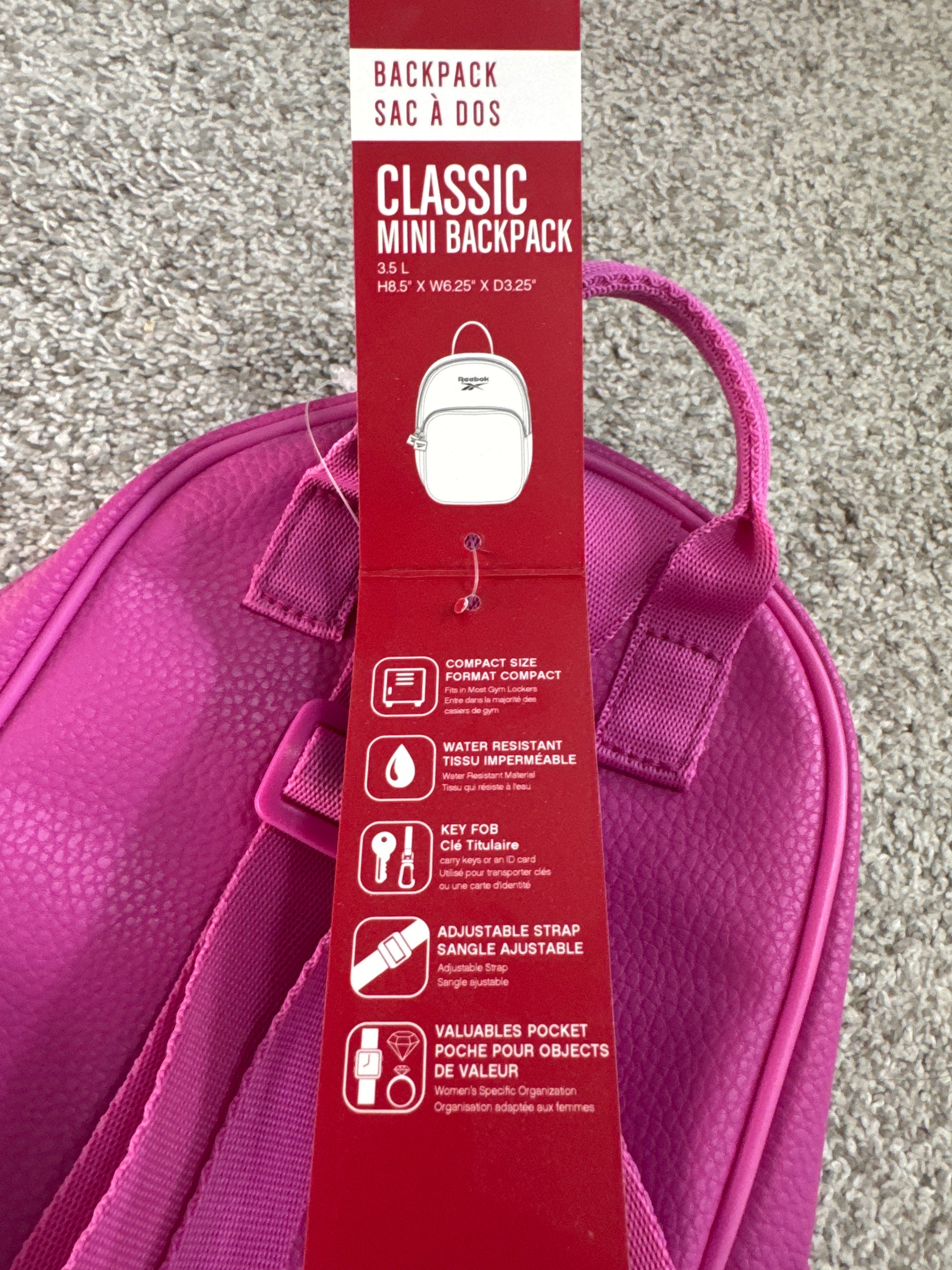 Reebok Classic Mini Backpack