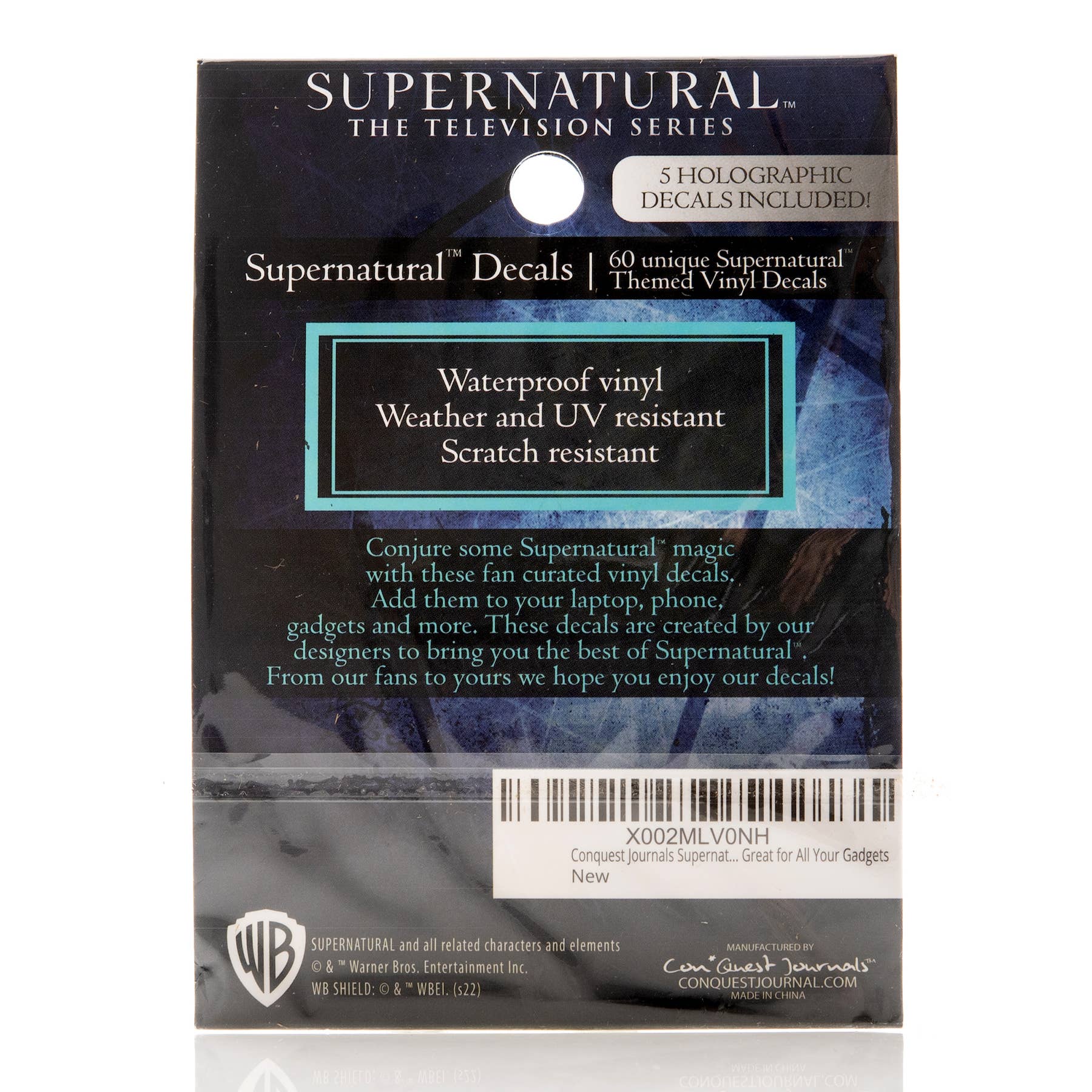 Supernatural Winchester Brothers Decals (60-Pack)