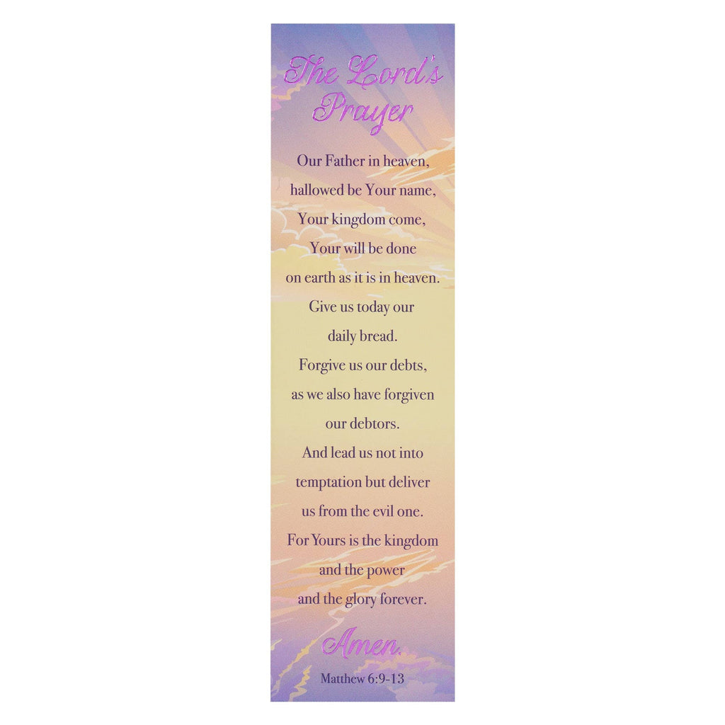 Bookmark Pack Sky The Lord's Prayer Matt. 6:9-13