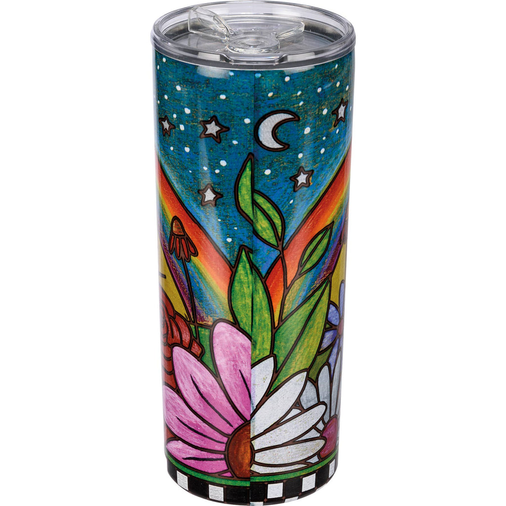 Rainbow Color Coffee Tumbler