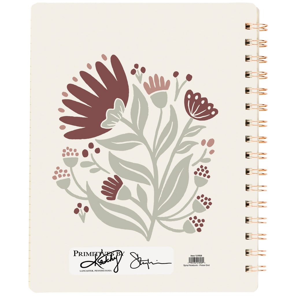 Praise God Spiral Notebook