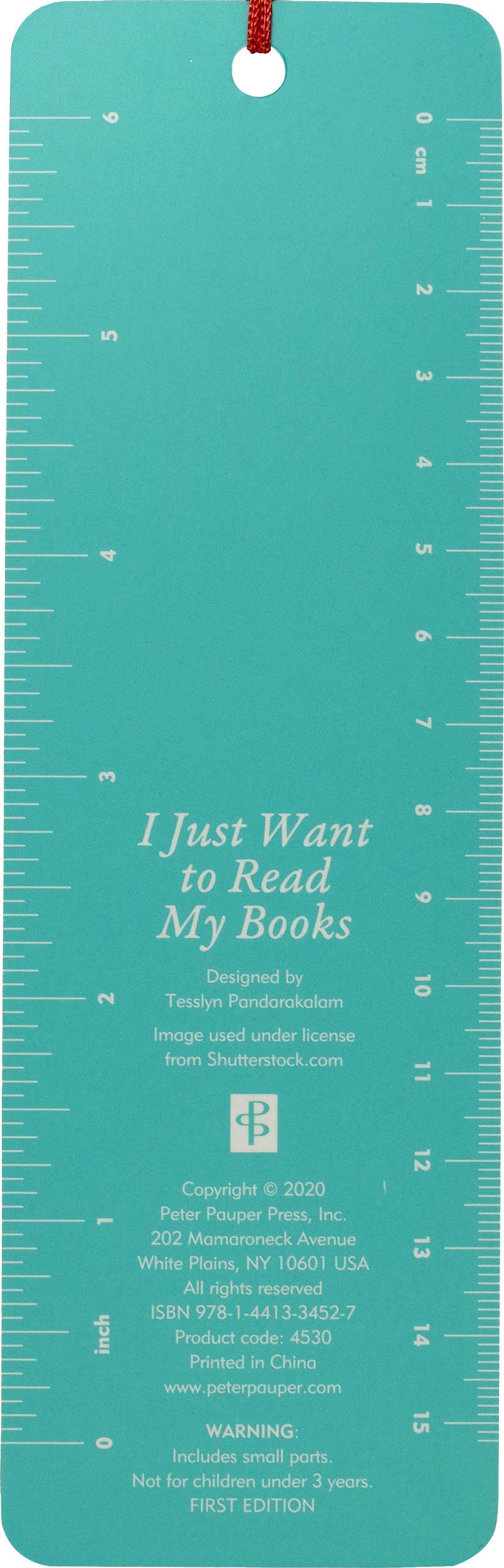 Just Want to Read Beaded Bookmark