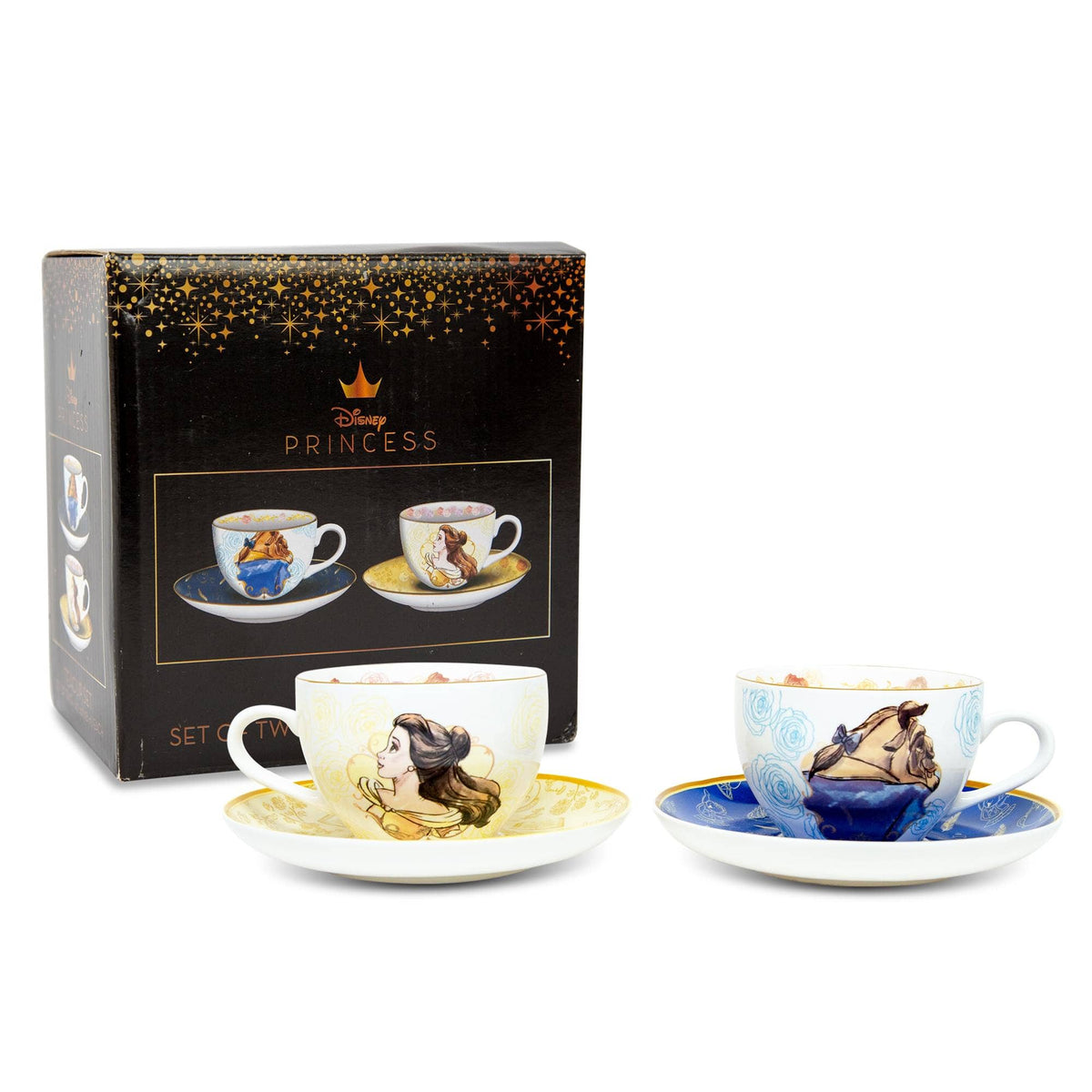 Beauty and the Beast 2 Piece Tea Cup & Saucer Set