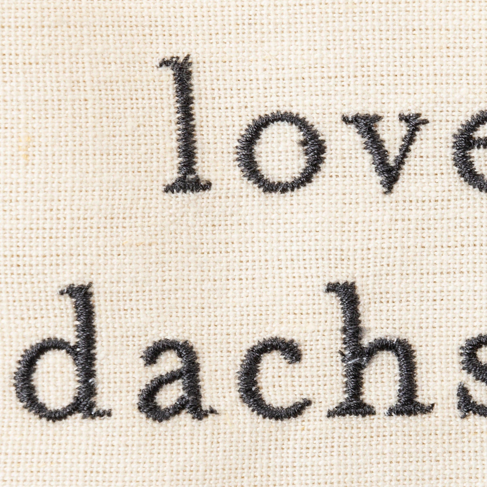 Love My Dachshund Kitchen Towel