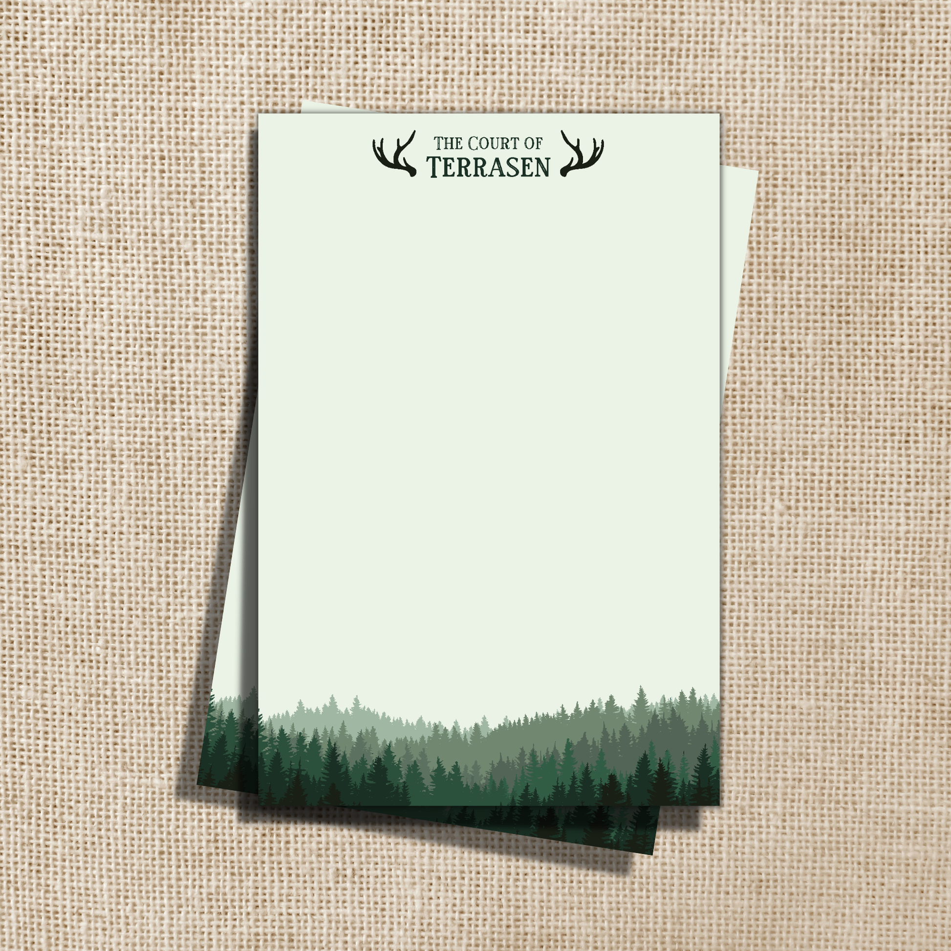 The Court of Terrasen Sarah J. Maas Notepad - 4x6"