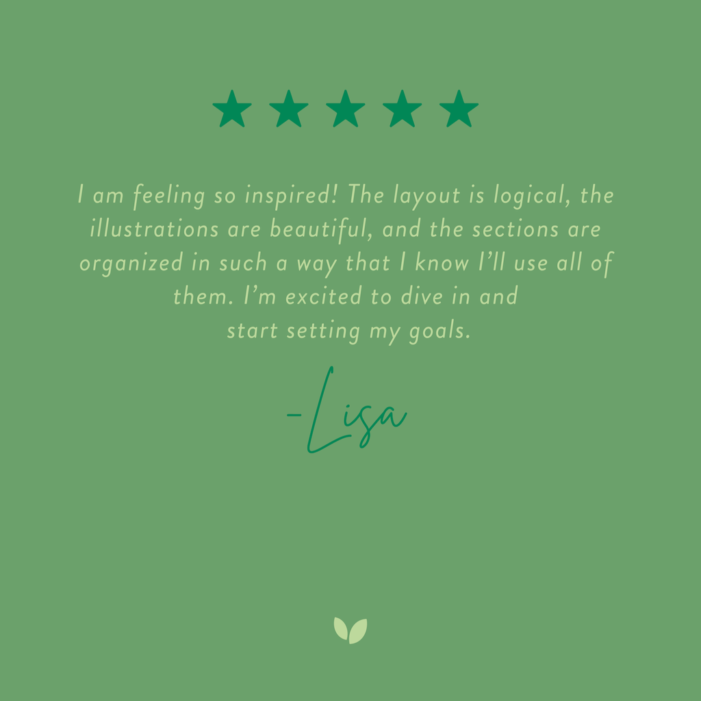 2026 One-Year PowerSheets® Goal Planner | Leaf