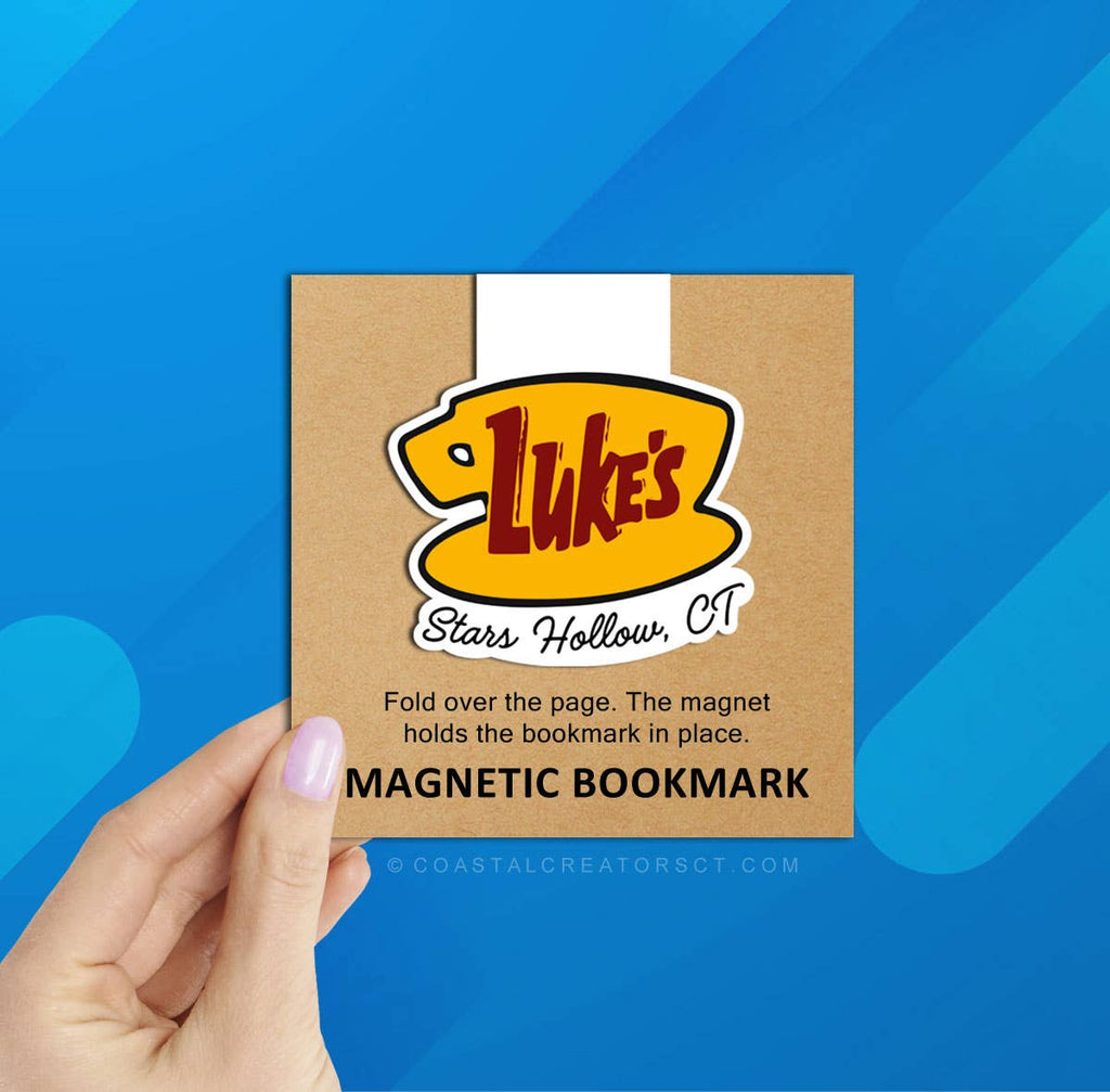 Gilmore Girls Inspired Journal with Magnetic Bookmark Set (Winter)