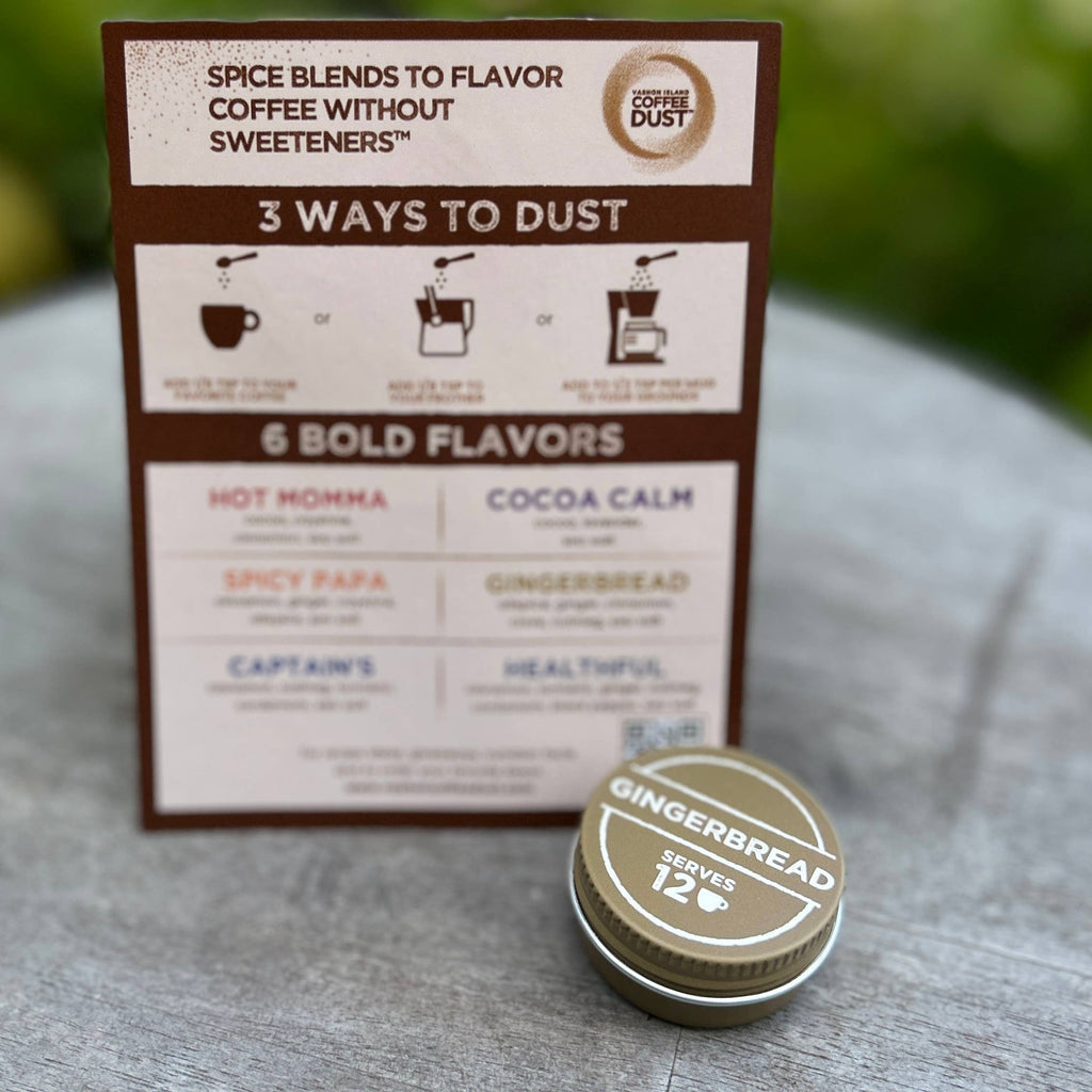 Individual Mini-Tins | 12 servings | Sample Any Coffee Dust