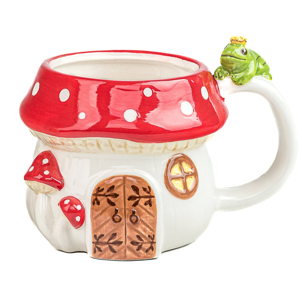 Toadstool Mushroom House Mug