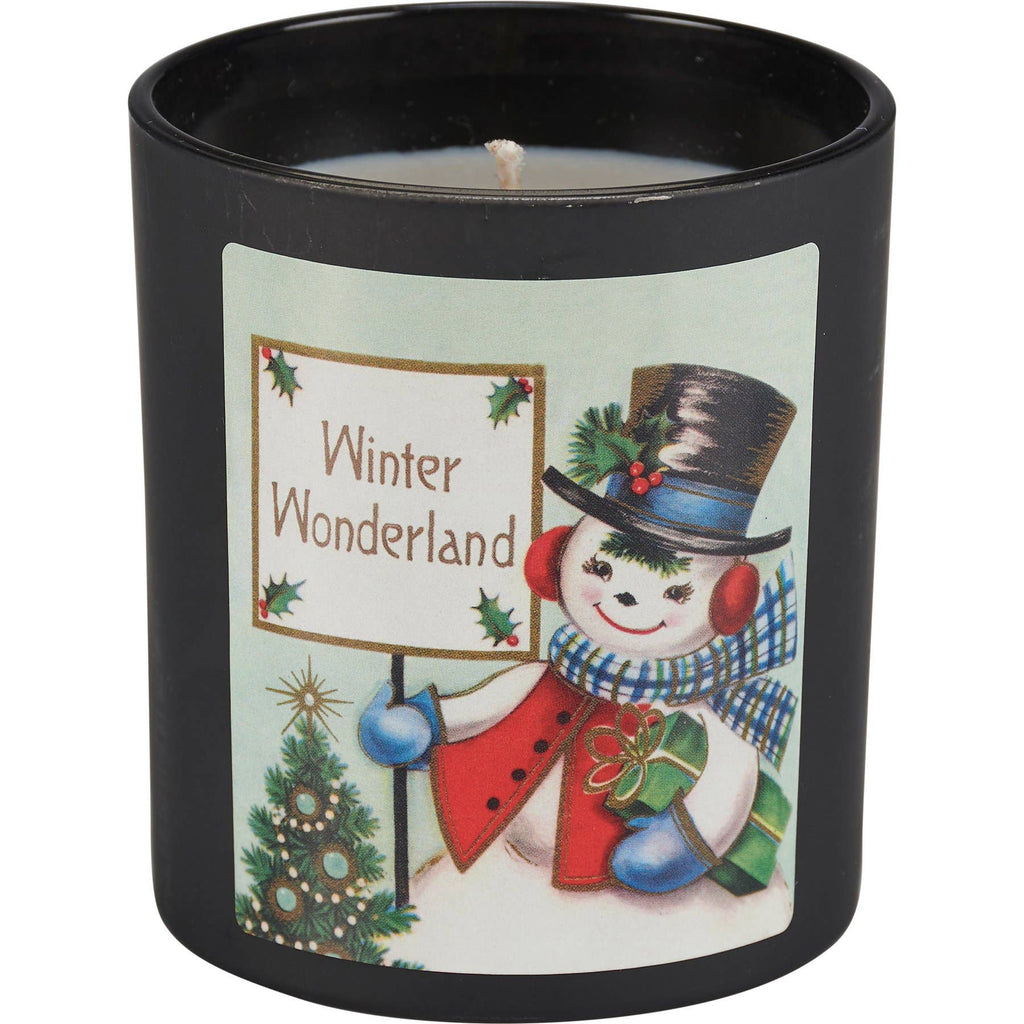Snowy Friends Candle