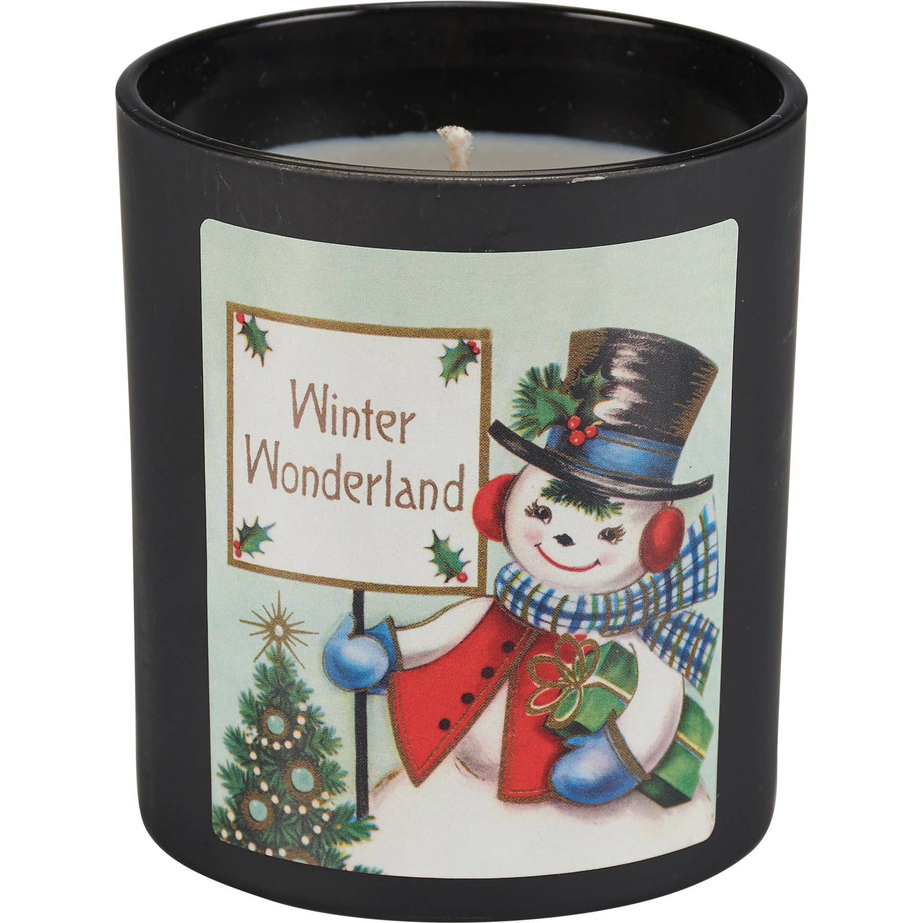 Snowy Friends Candle