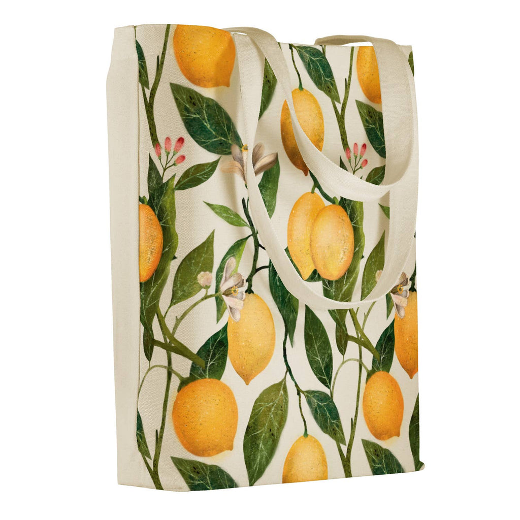 Canvas Shopper Bag - Lemons (CASE PACK OF 3)