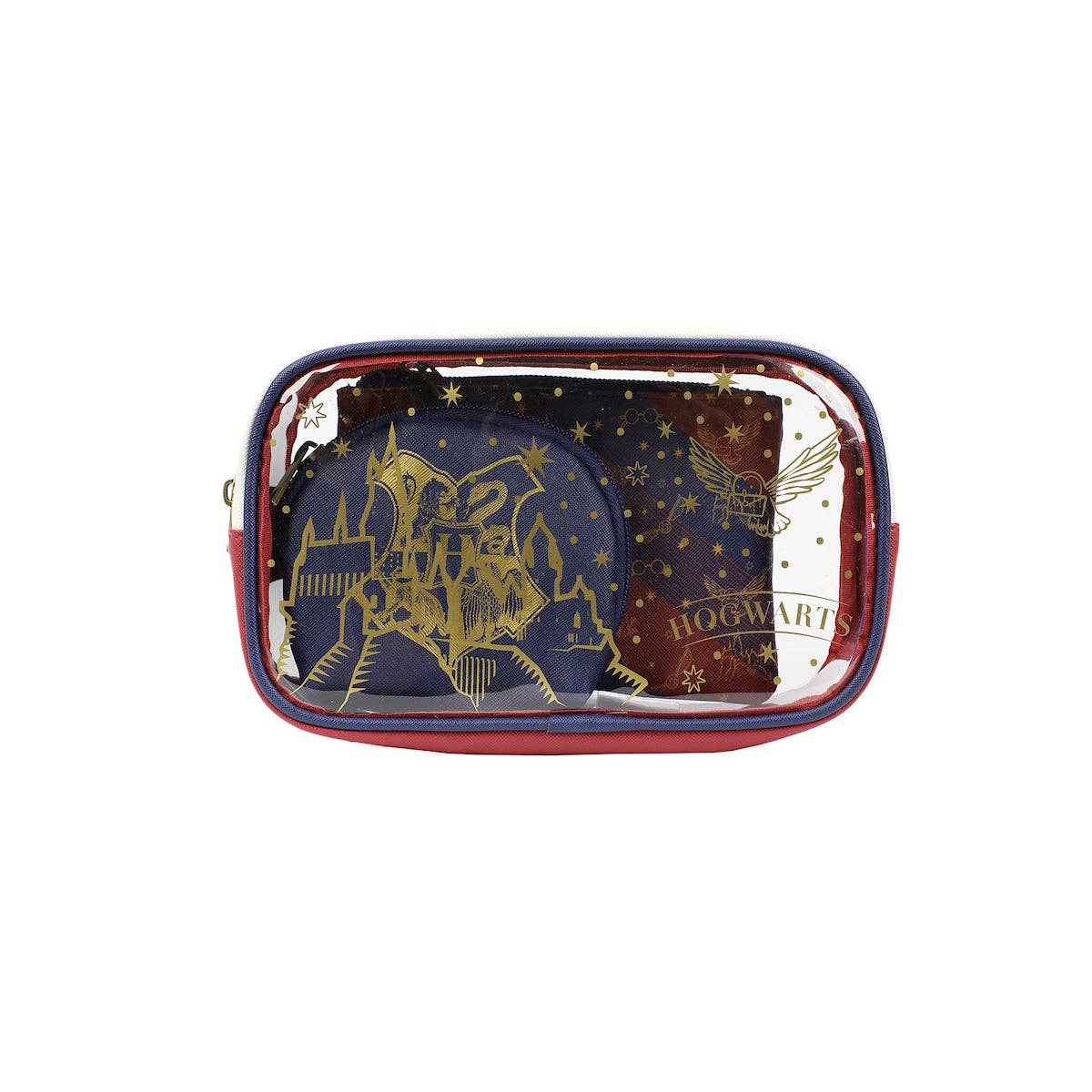 Harry Potter Hogwarts Travel Cosmetic Bags - Set of 3