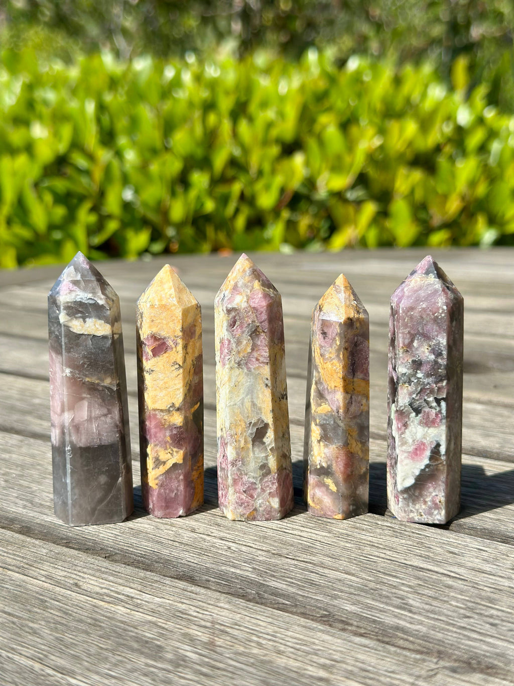 Wholesale Lot Natural Pink Tourmaline Obelisk Tower Point