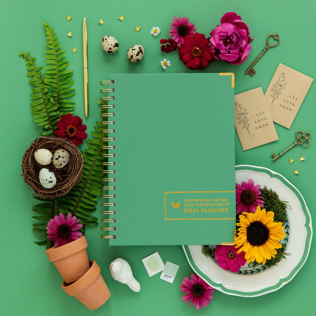2026 One-Year PowerSheets® Goal Planner | Leaf