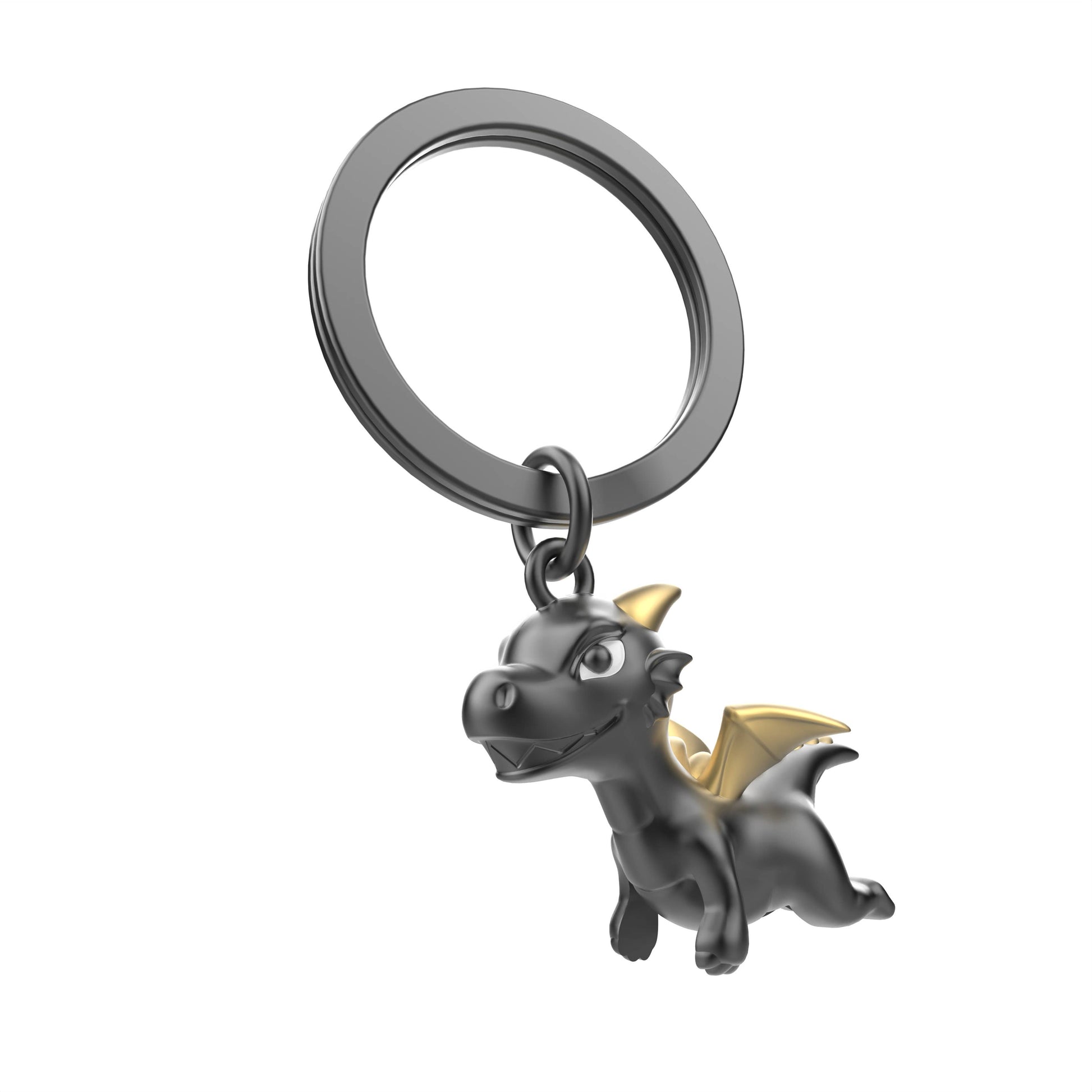 BLACK DRAGON KEYRING