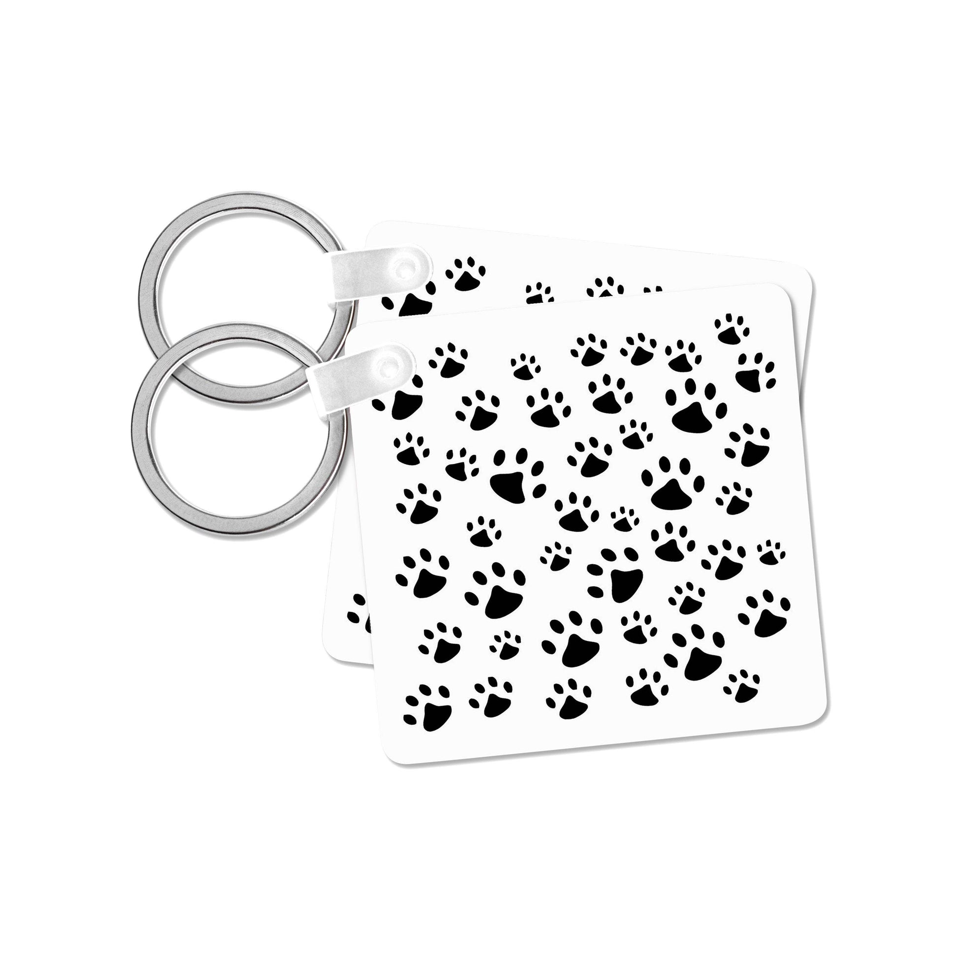 Cat Line Art Minimalist Style, Key Chain