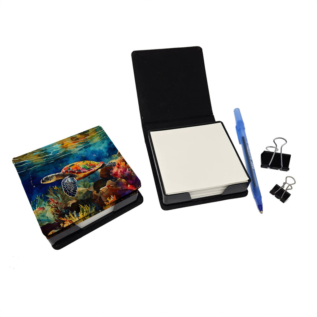 Loggerhead Sea Turtle Note Paper Holder DAC2808