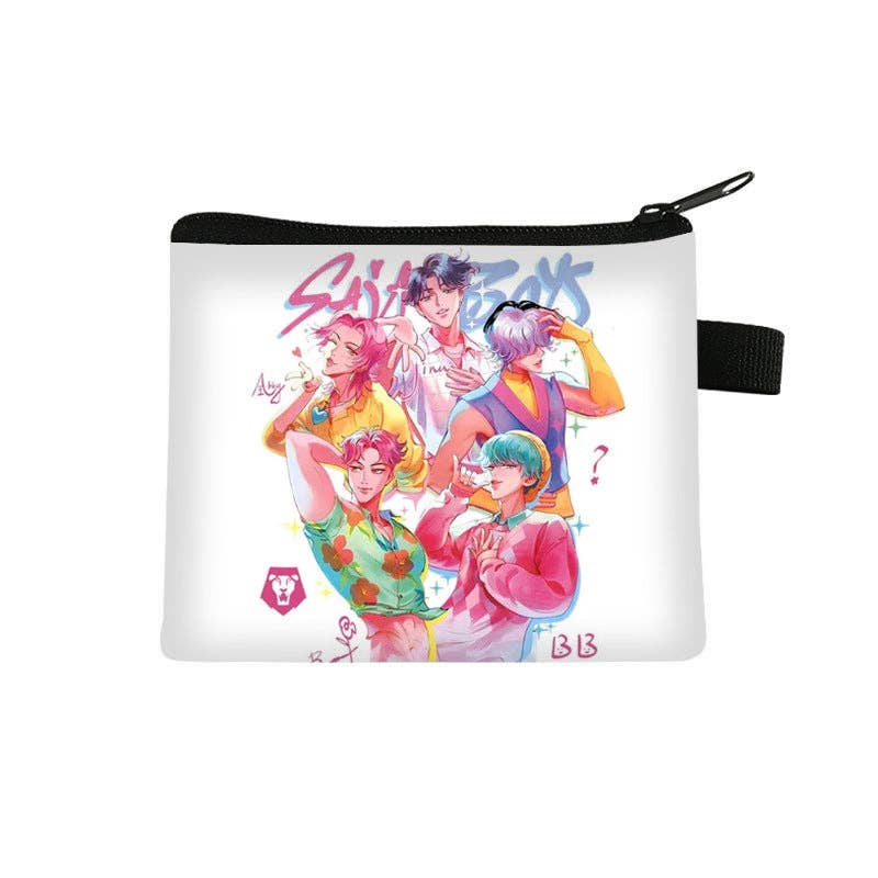 KPOP demon hunters mini coin purse wallet