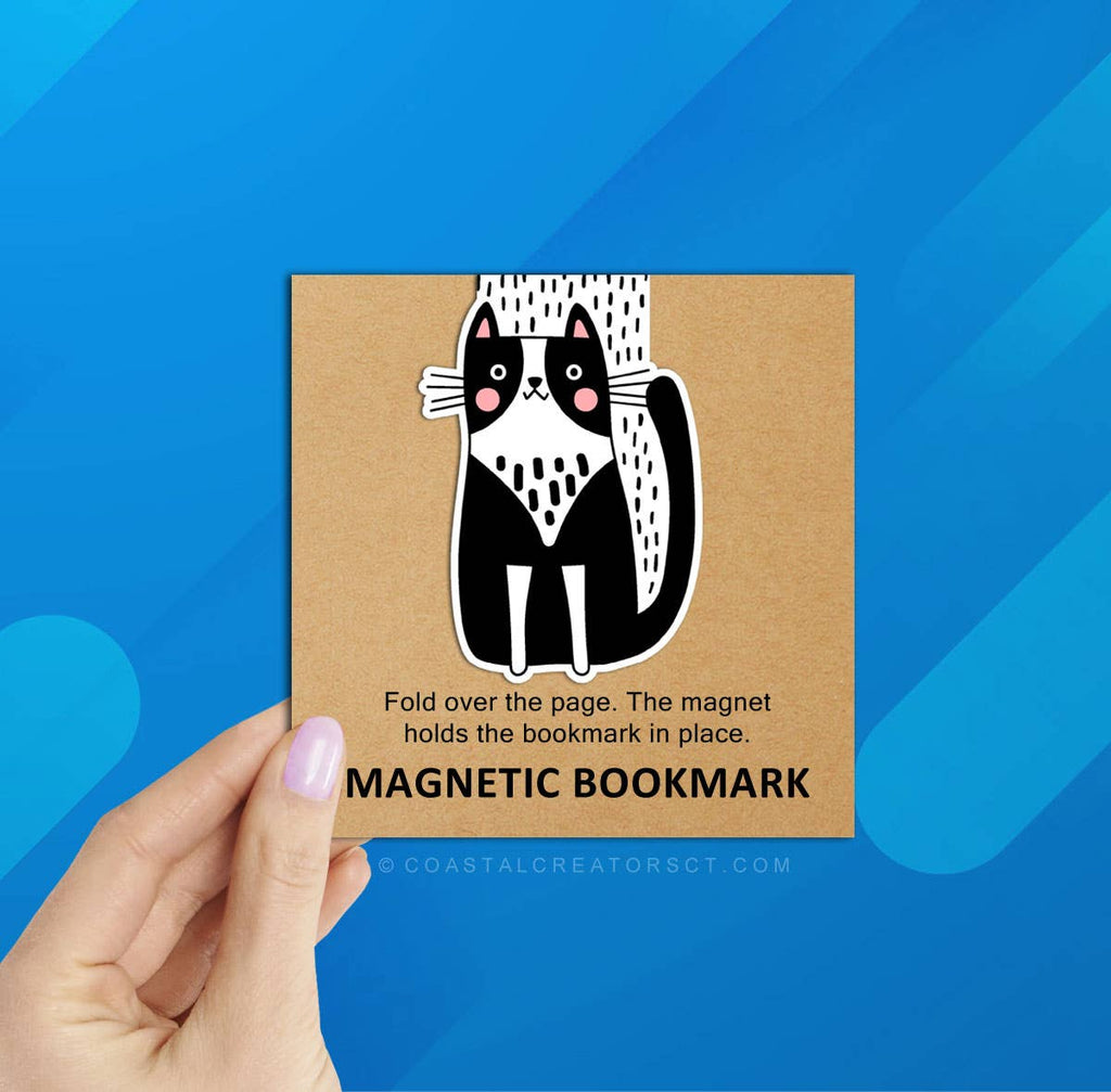 Cats Journal with Matching Magnetic Bookmark Set (Packaged)