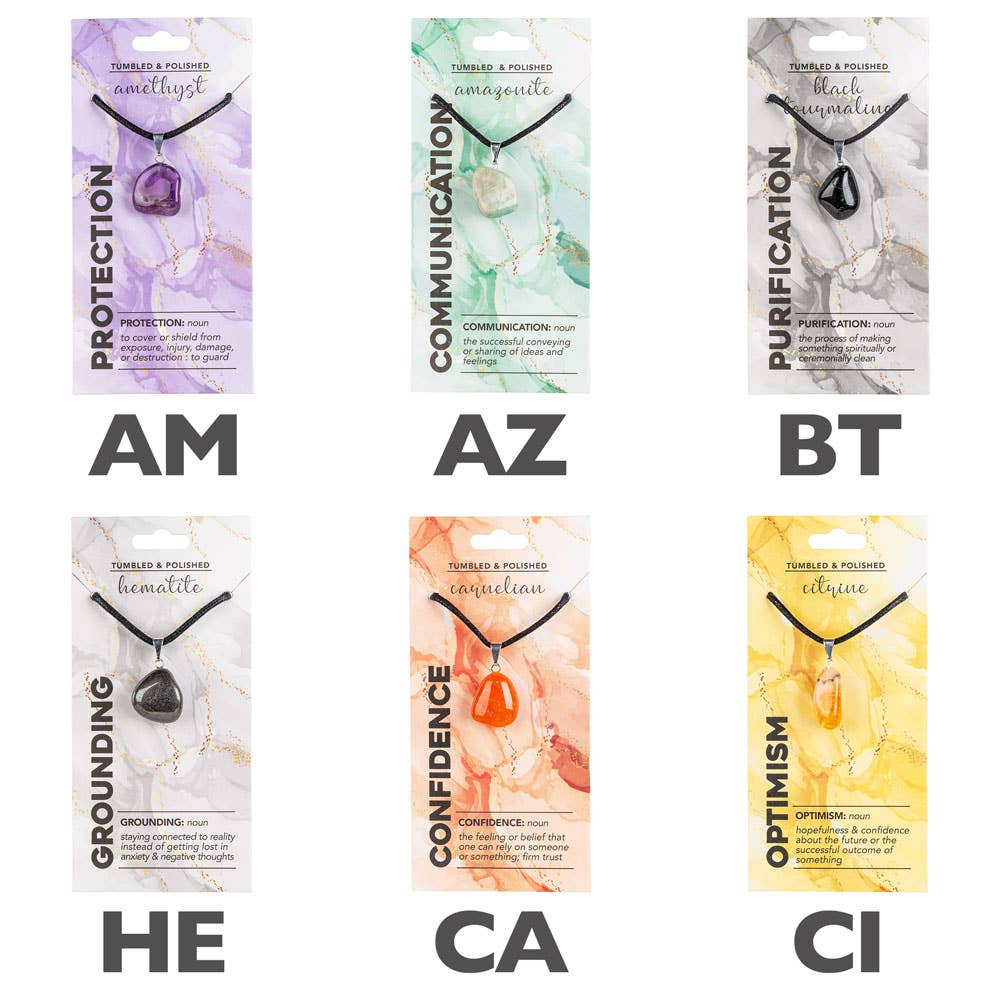 Polished Tumbled Pendants