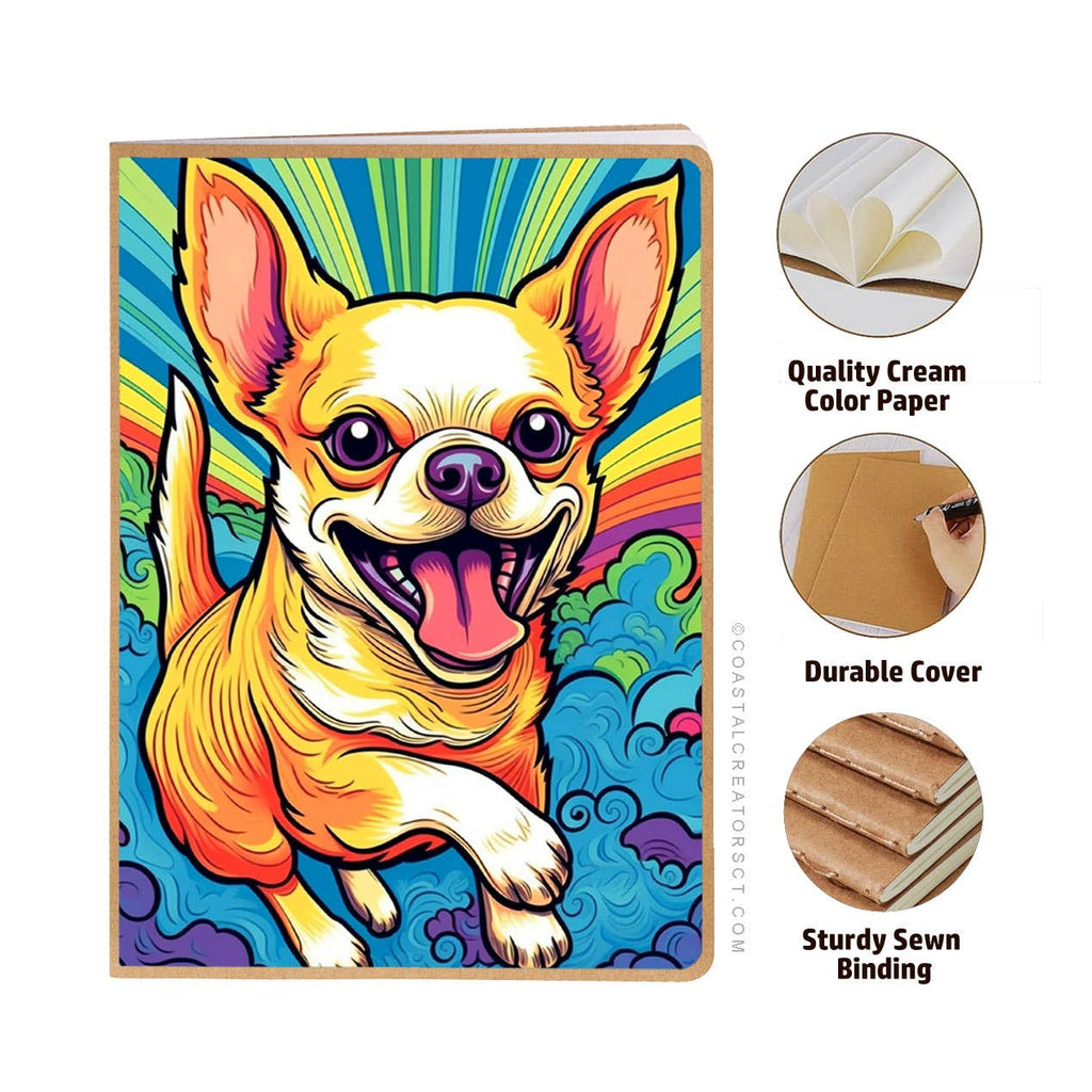 Chihuahua Journal w/ Pawsed Magnetic Bookmark Set (Packaged)