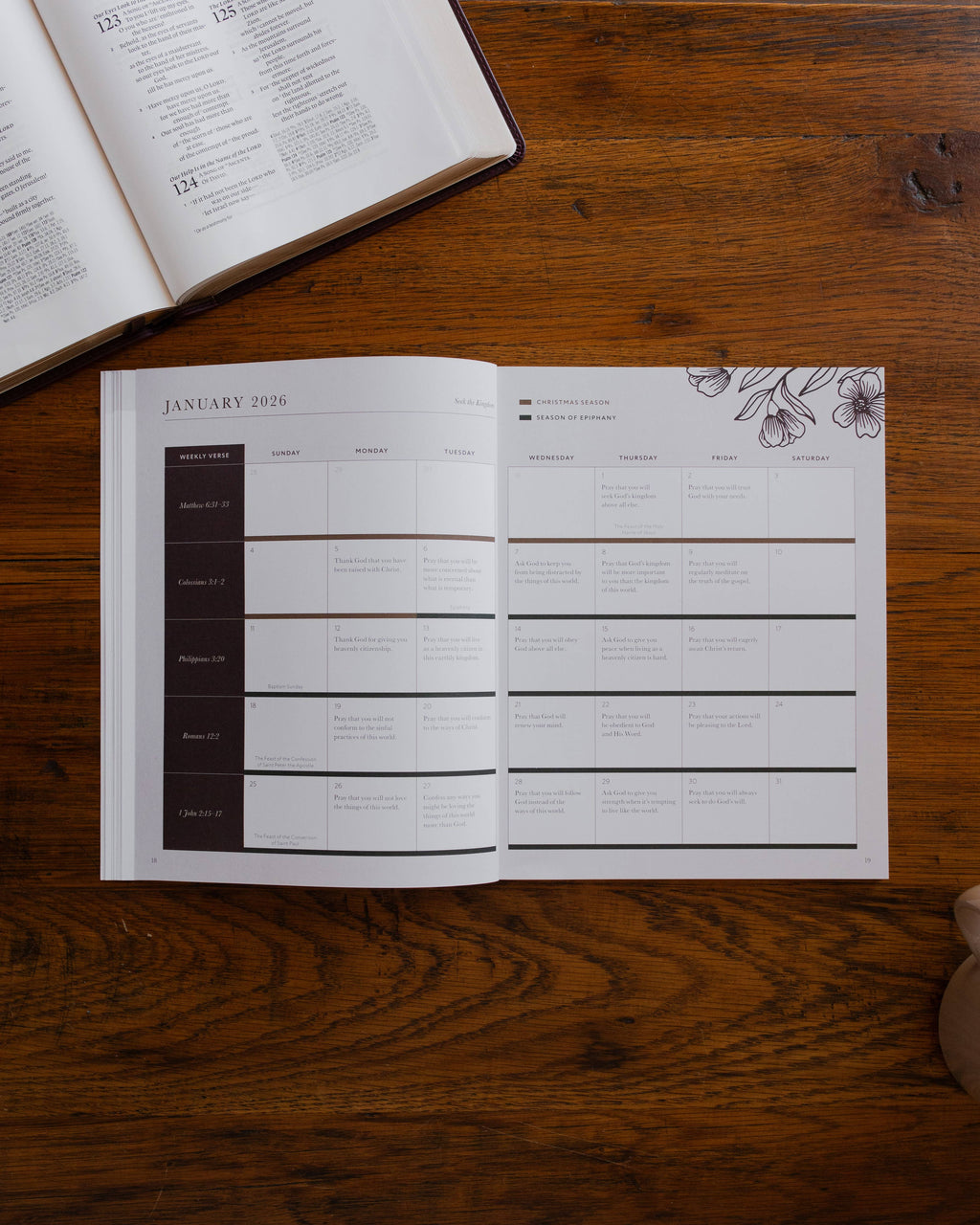 2026 Prayer Calendar