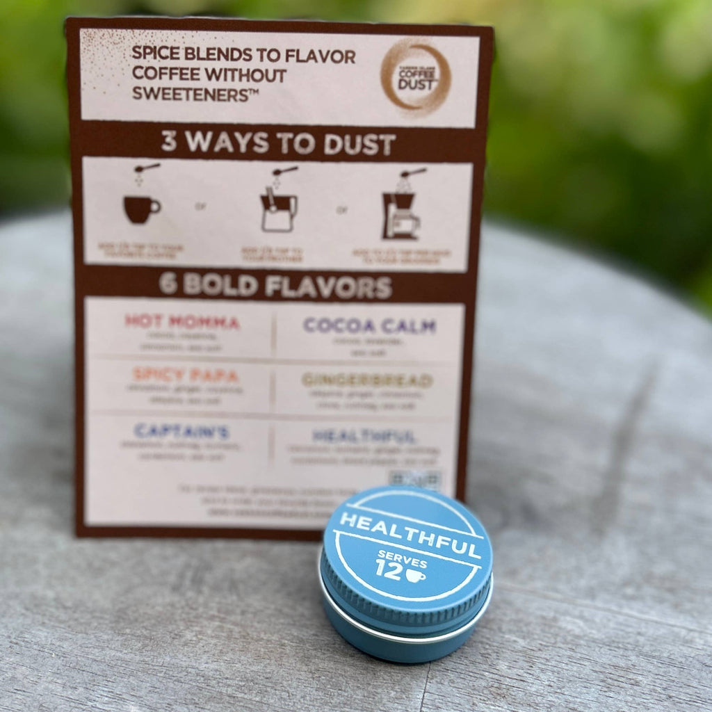 Individual Mini-Tins | 12 servings | Sample Any Coffee Dust