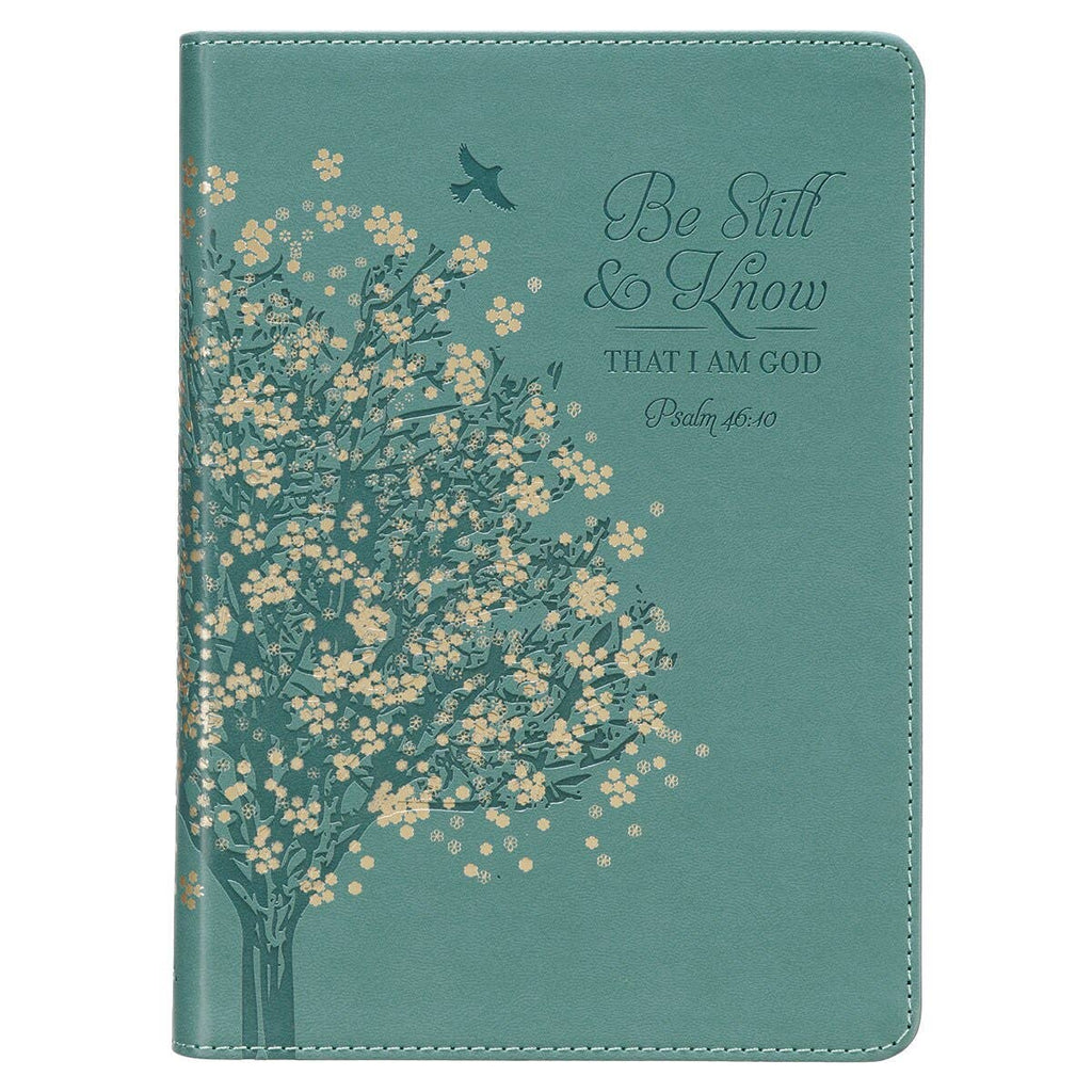 Journal Classic Teal Be Still & Know Ps. 46:10