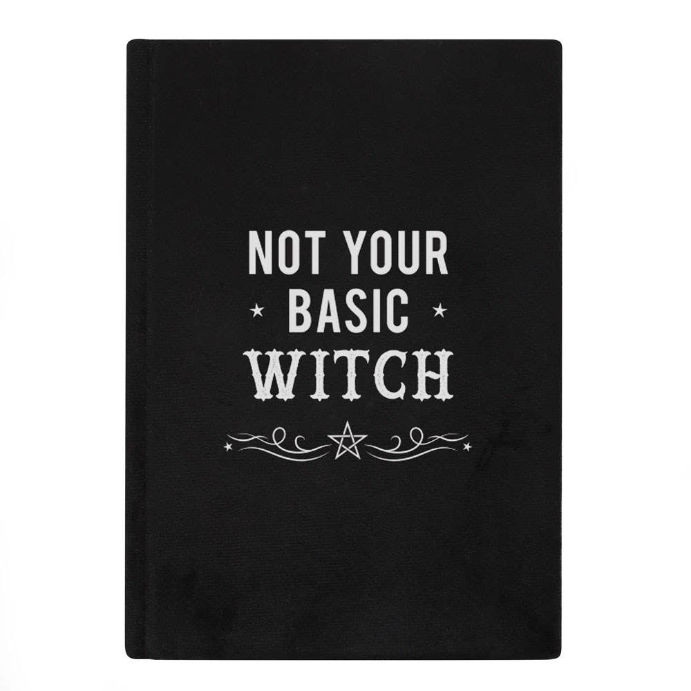 Not Your Basic Witch Velvet A5 Journal