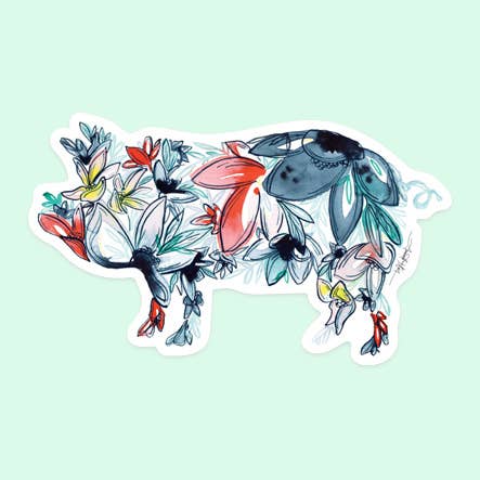 Pig Sticker