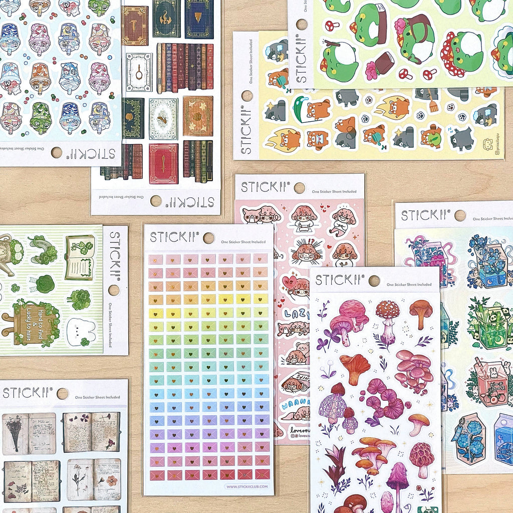 Night Sky Washi Strips Sticker Sheet