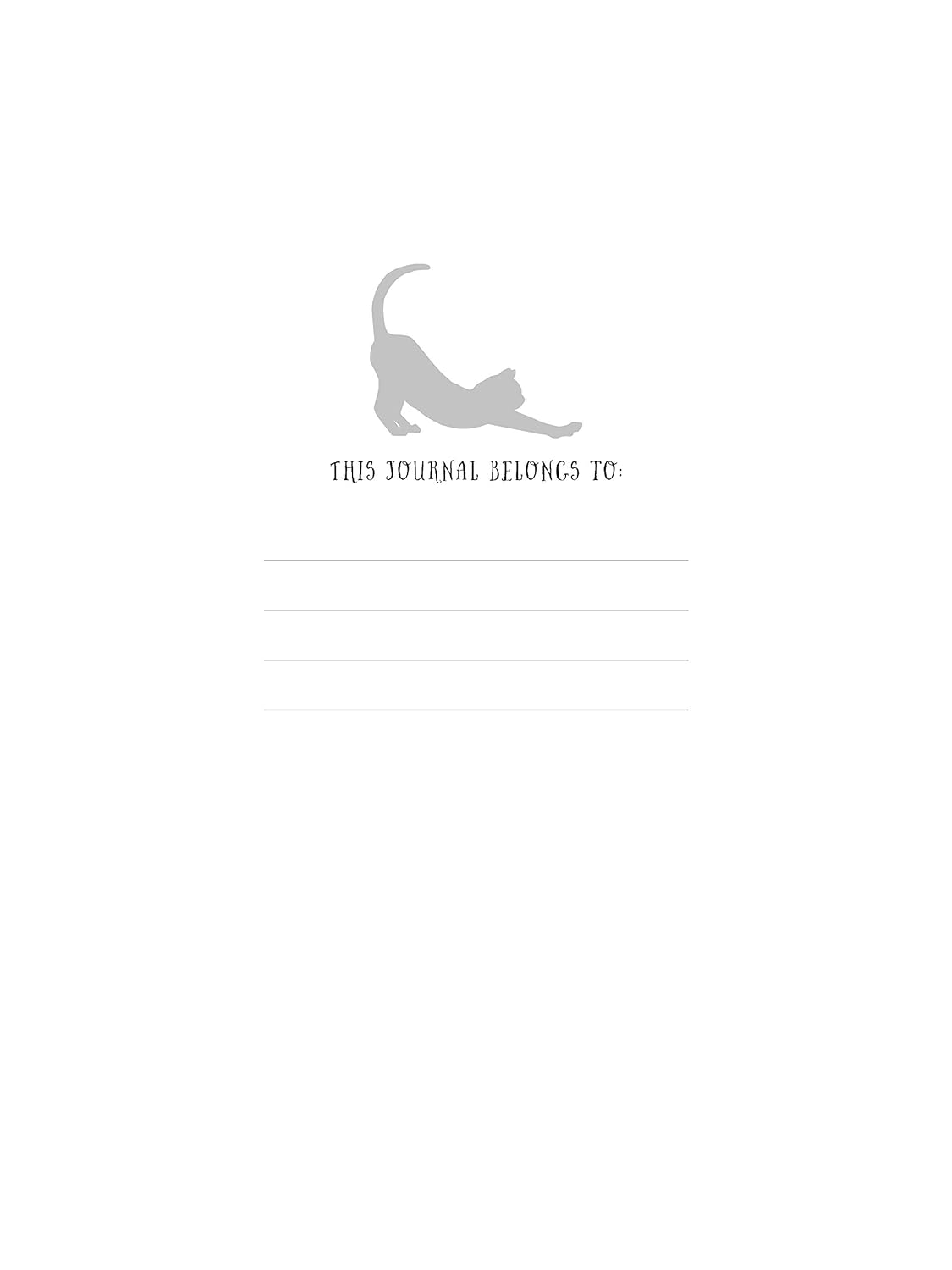 Dean Russo Tilted Head Cat Journal (HC)