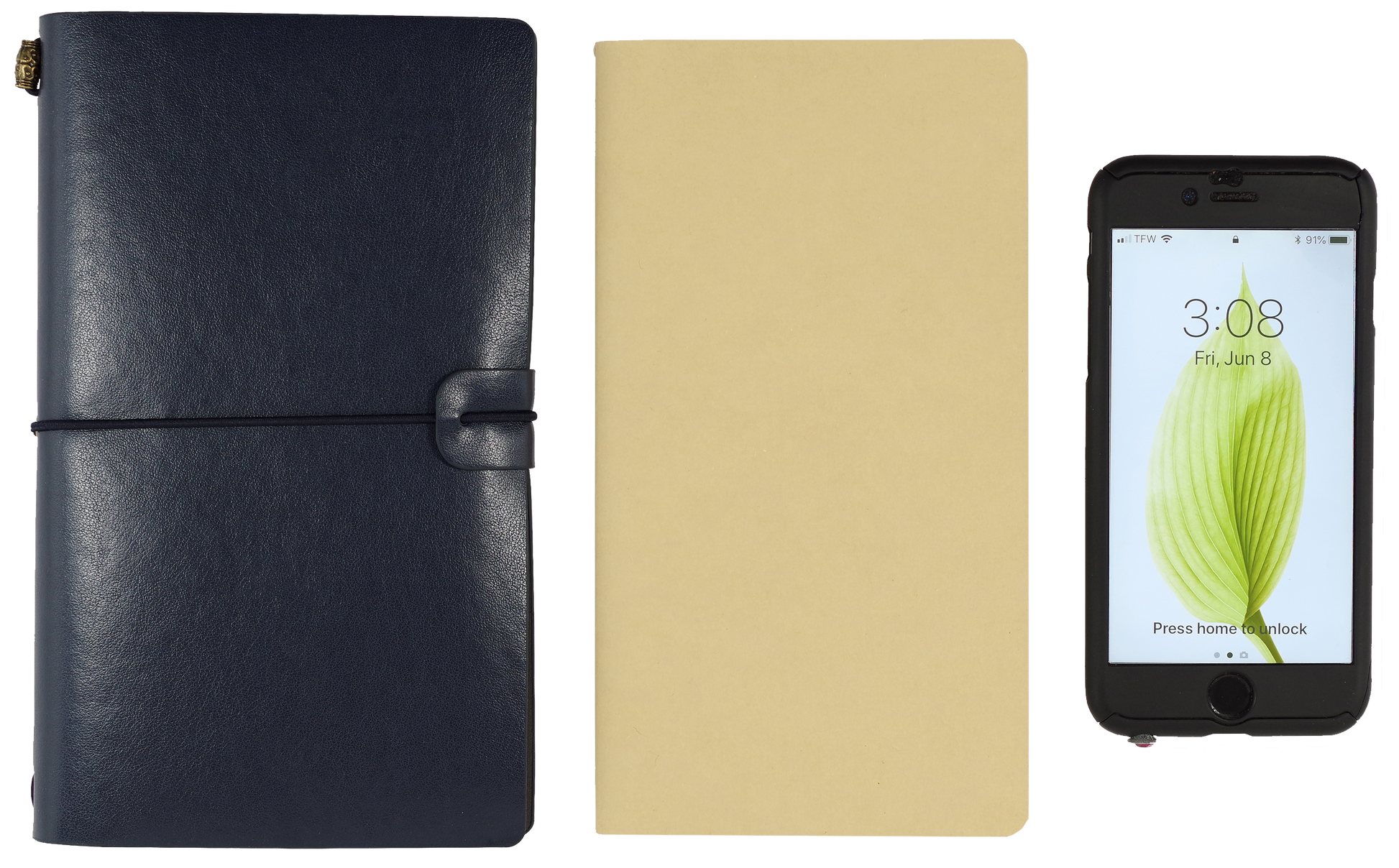 Midnight Blue Voyager Notebook