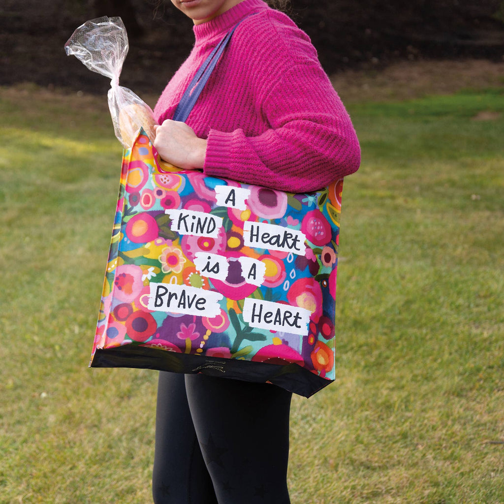 A Kind Heart Is A Brave Heart Market Tote