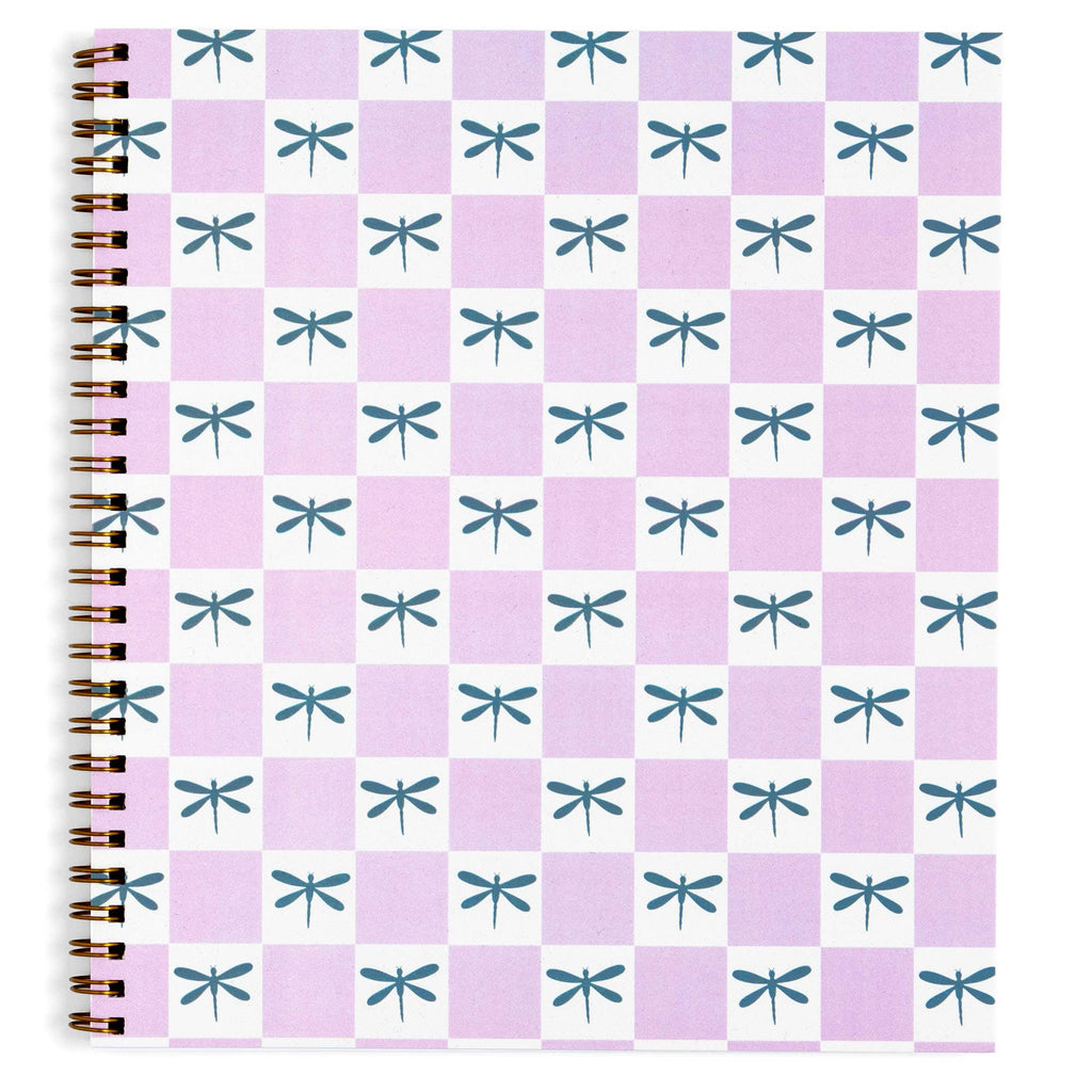 Dragonfly Stars Hollow Spiral Notebook