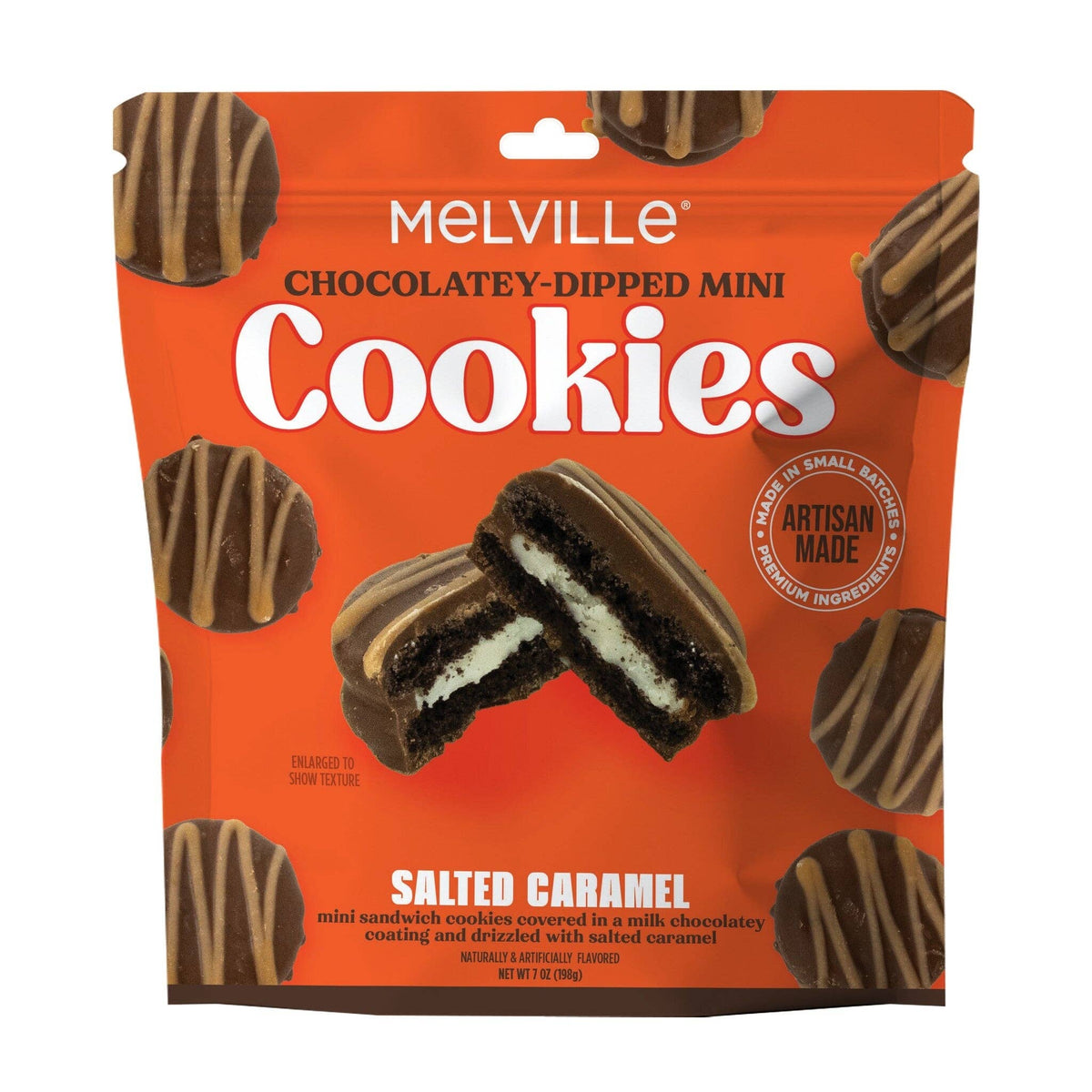 Salted Caramel Mini Cookies