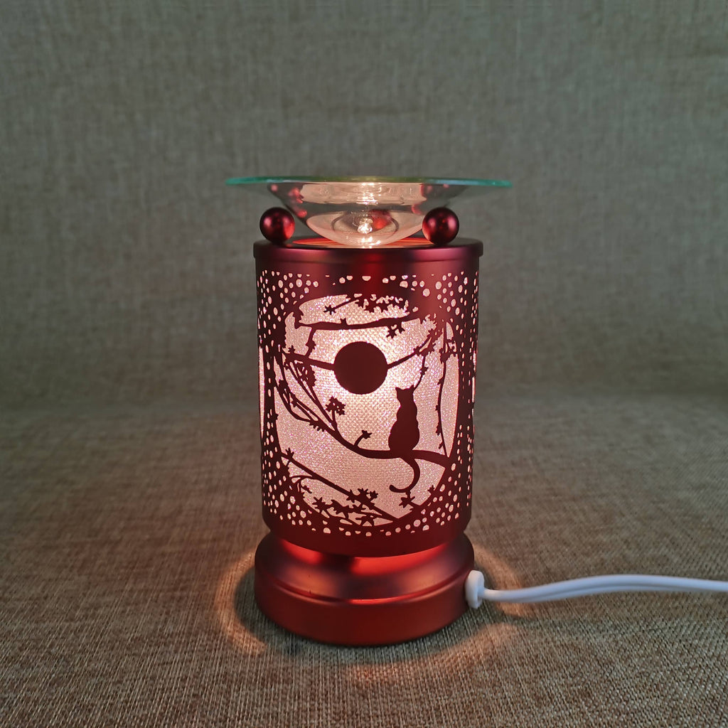 Moonlit Cat Touch Aroma Lamp