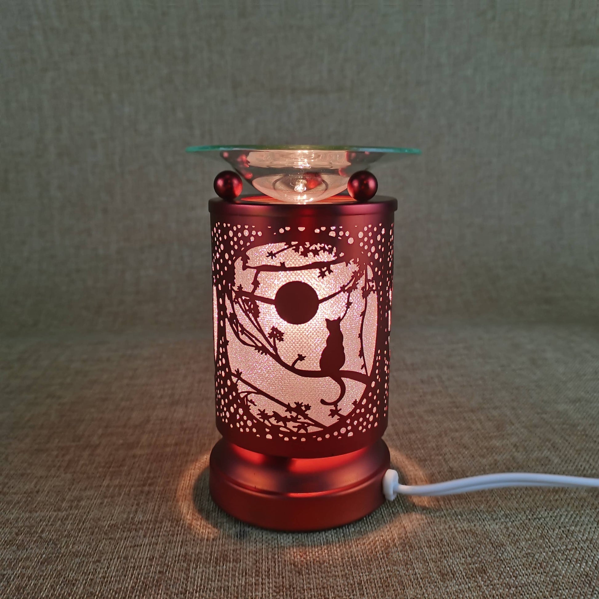 Moonlit Cat Touch Aroma Lamp