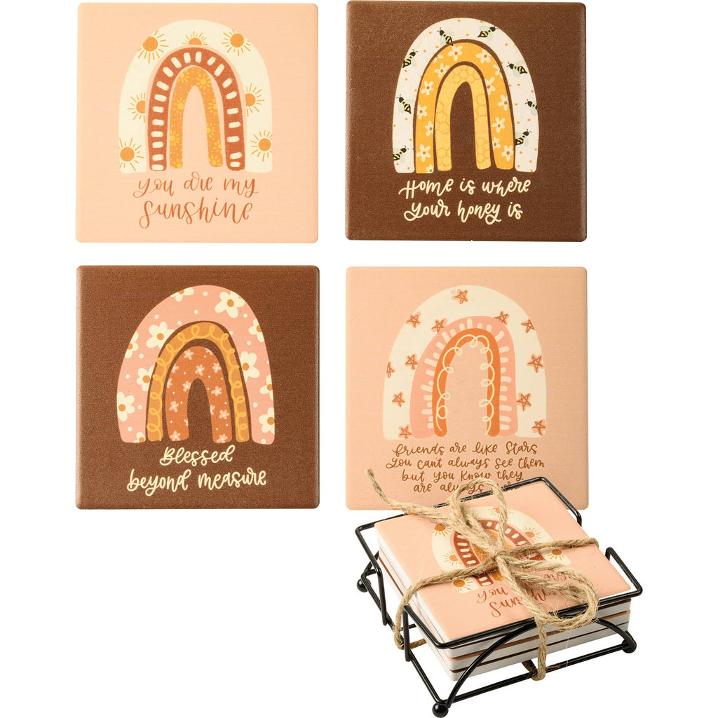 Rainbows Coaster Set