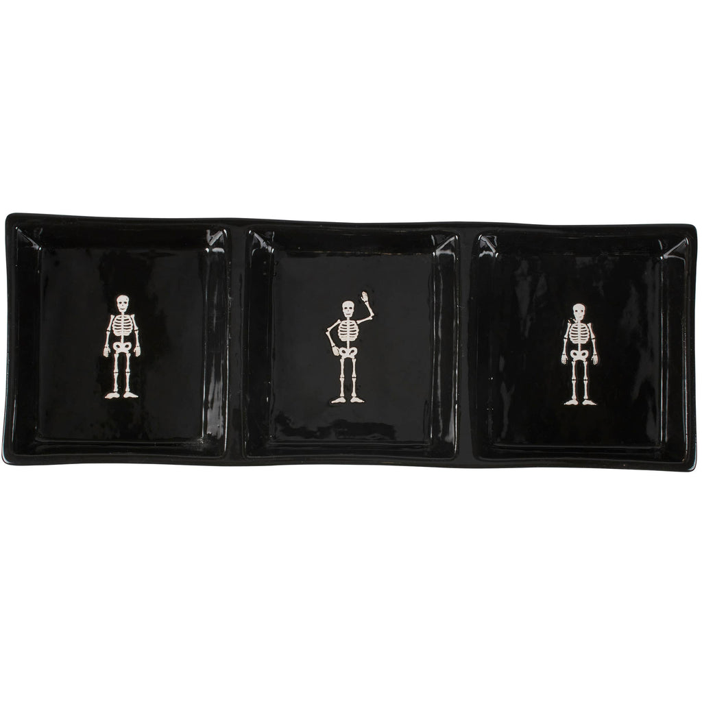 Skeletons Tidbit Tray