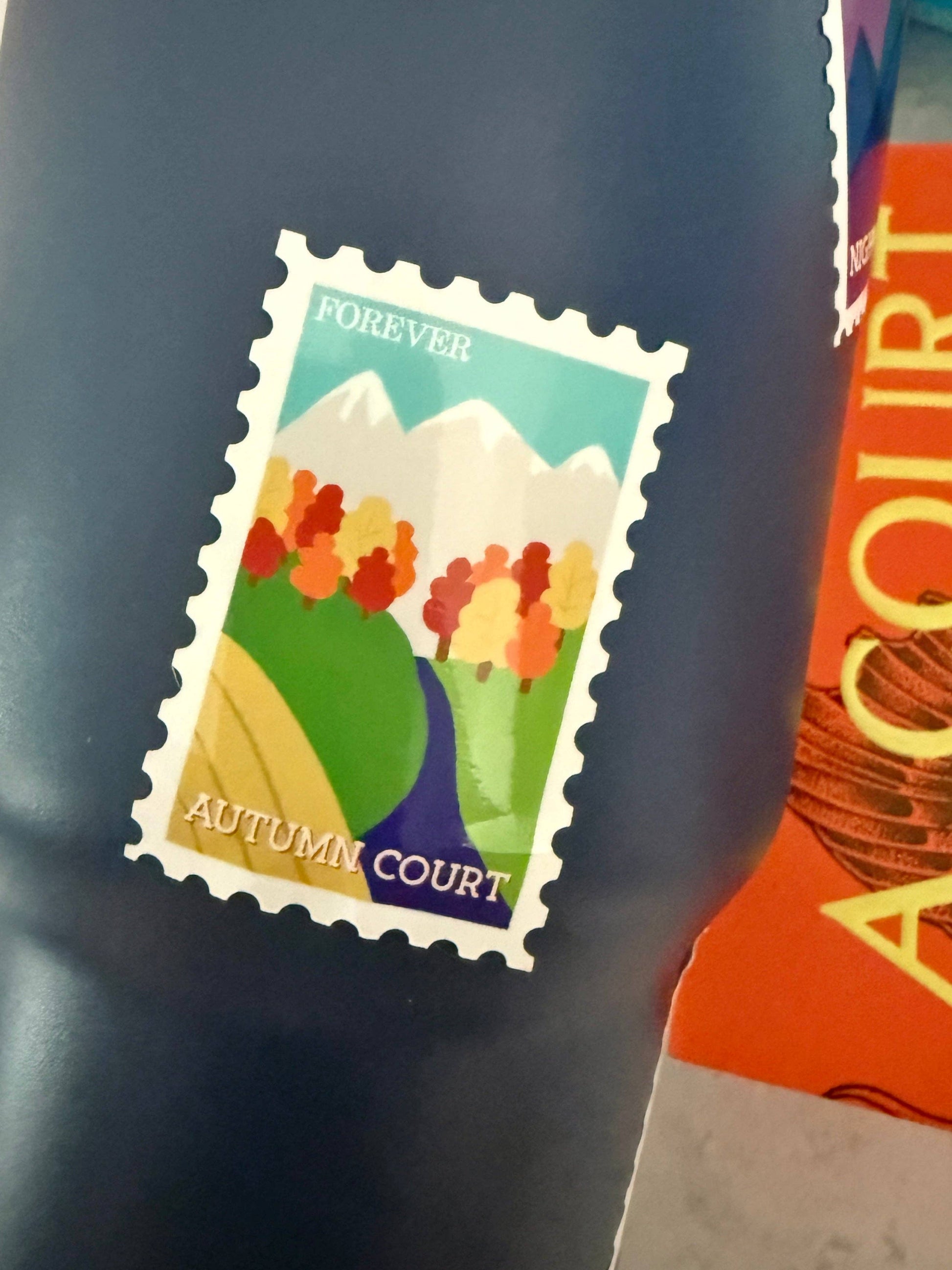 ACOTAR Courts of Prythian Sticker Sheet – 8 Stamp Stickers