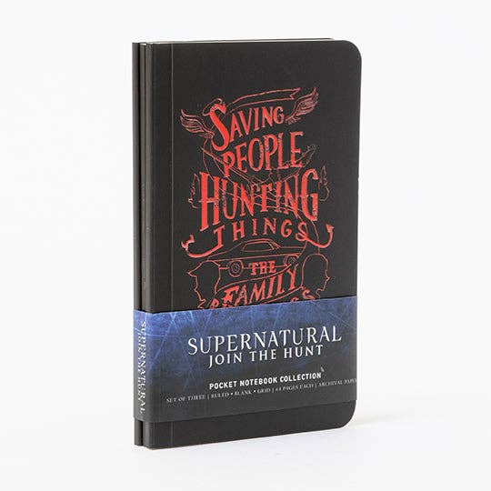 Supernatural Pocket Notebook Collection (Set of 3)