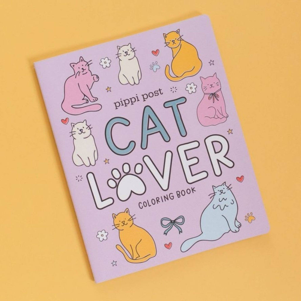 Cat Lover Coloring Book