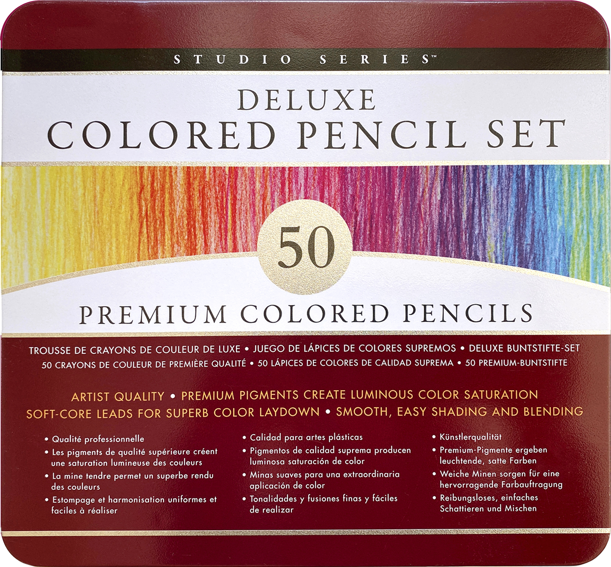 Studio Series Deluxe Colored Pencil Set (Set of 50)