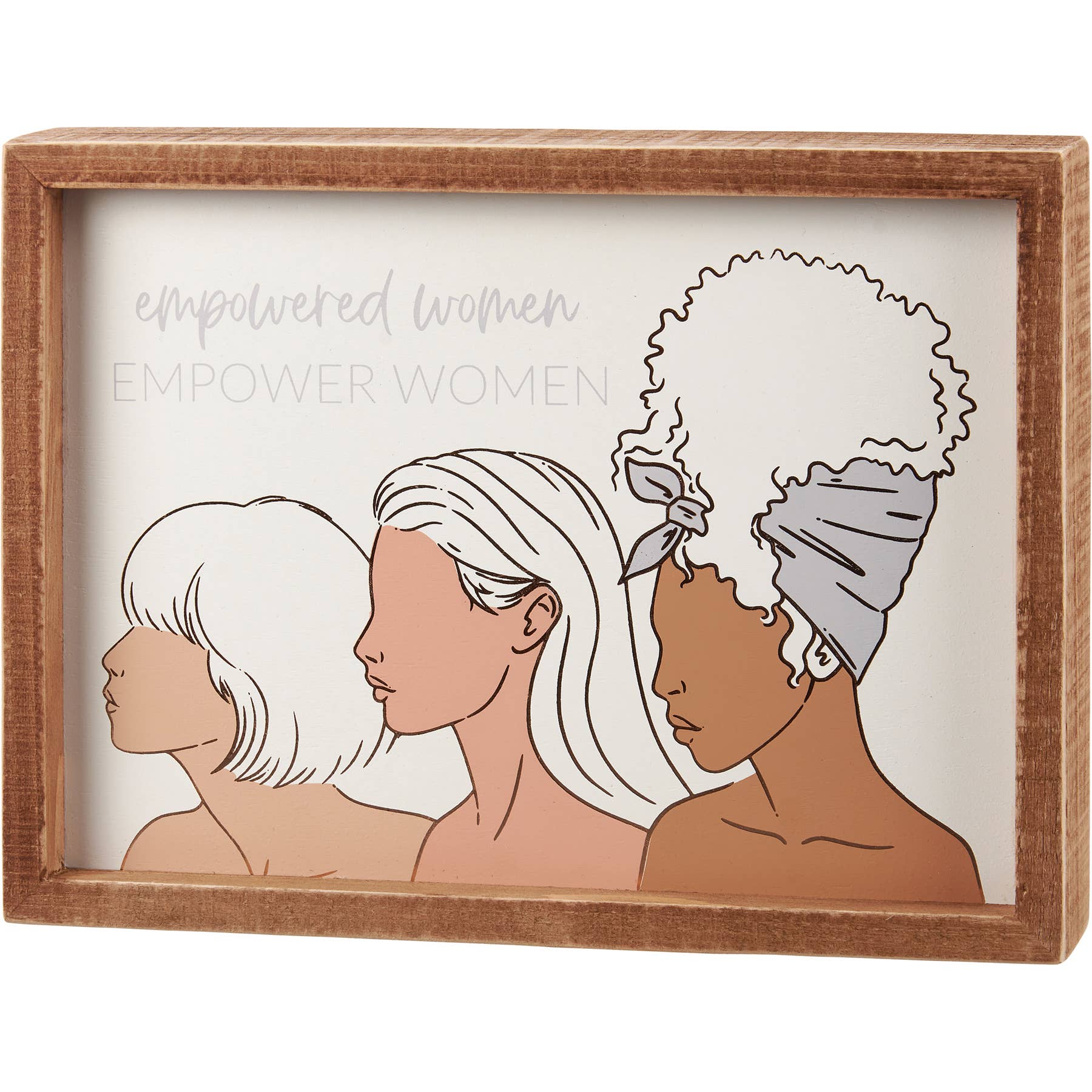 Empower Women Inset Box Sign