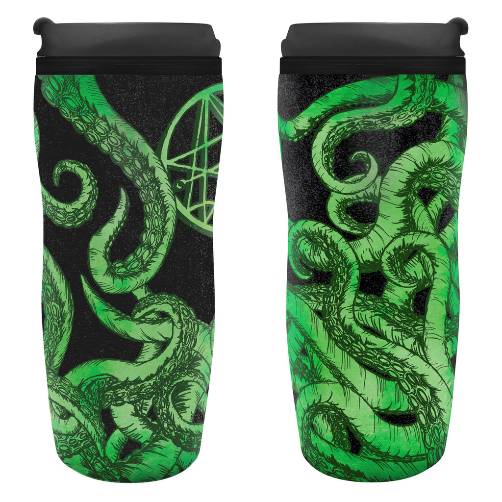 Cthulhu Adept Travel Mug holds 12 Fl Oz