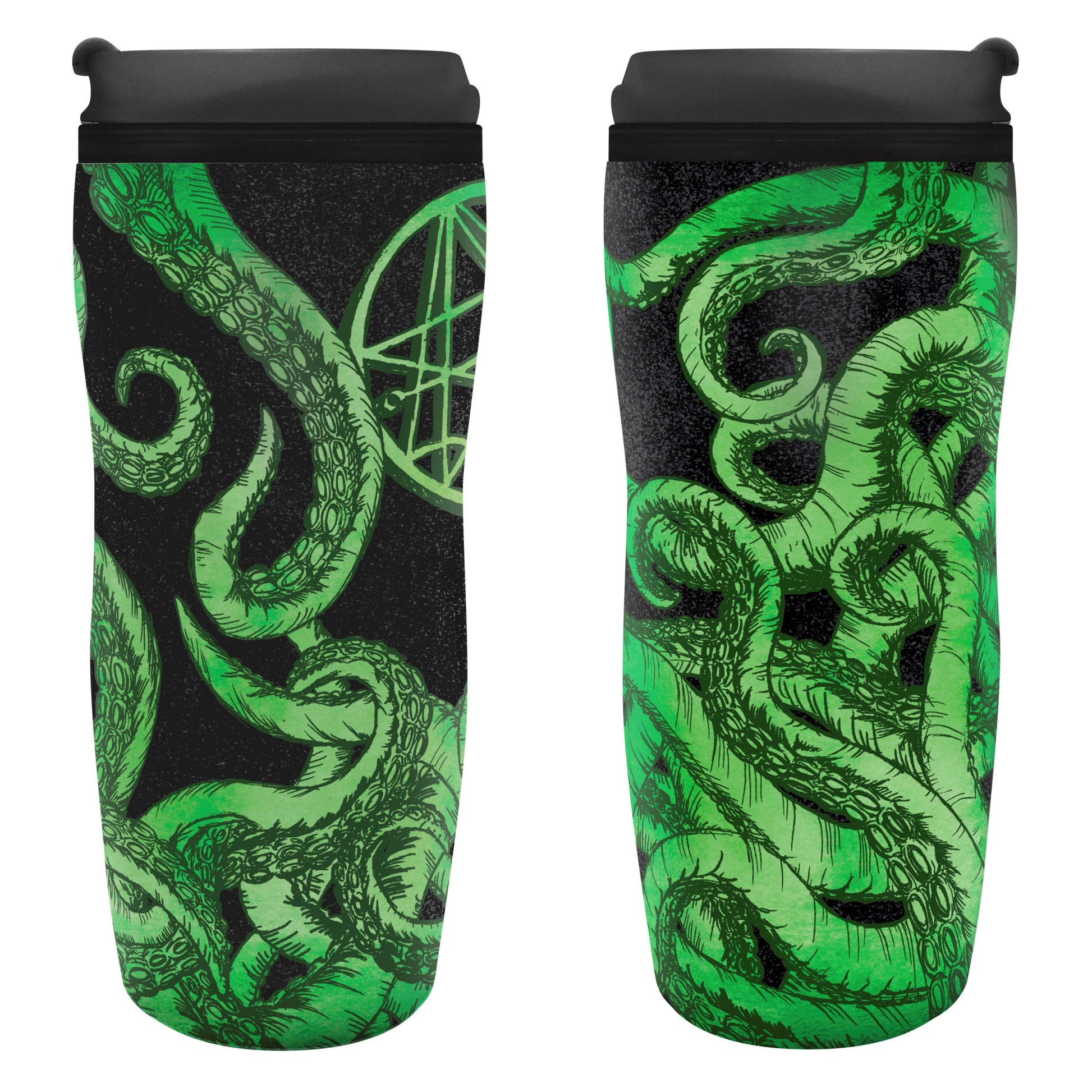 Cthulhu Adept Travel Mug holds 12 Fl Oz